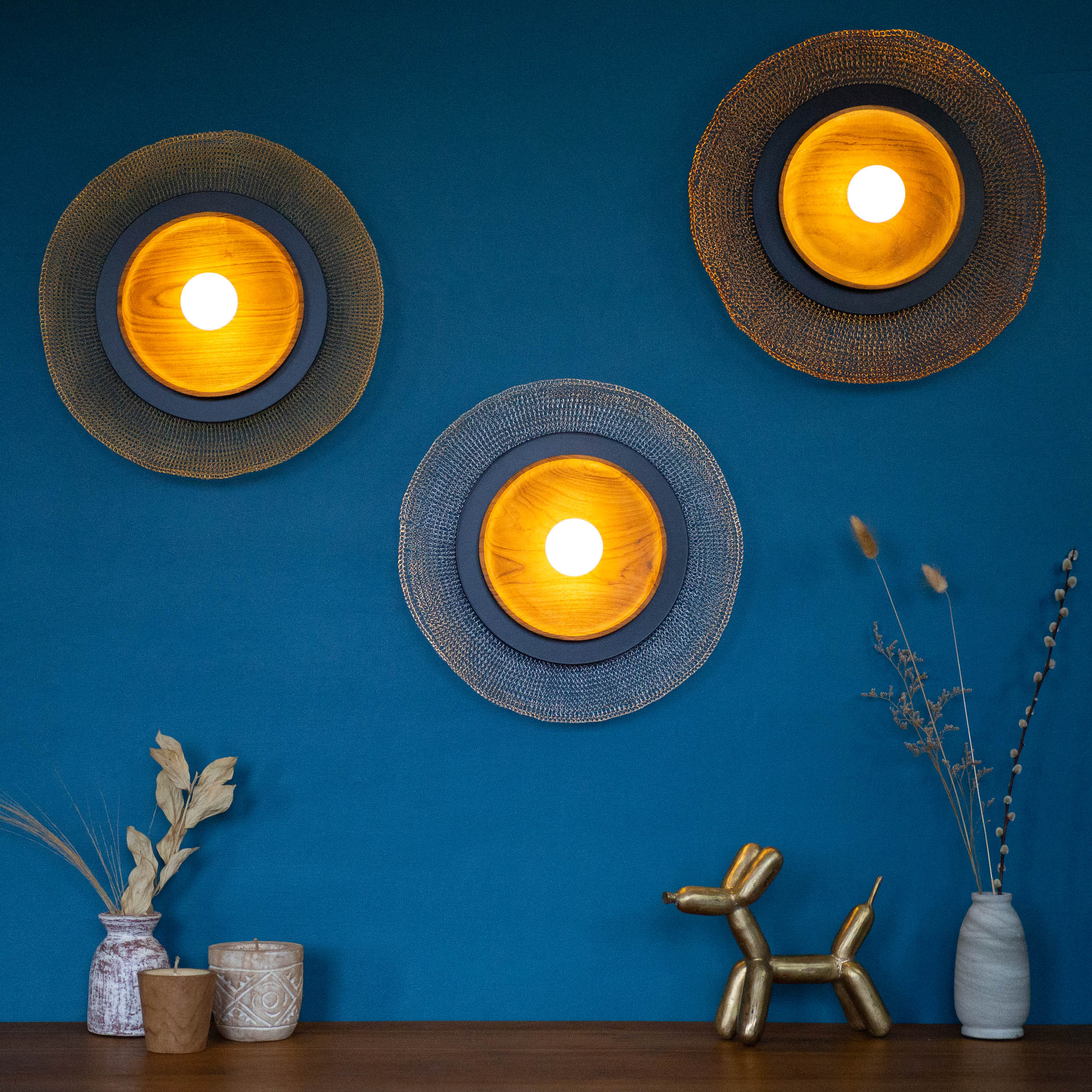 Aluna Sconce Lamp - Copper