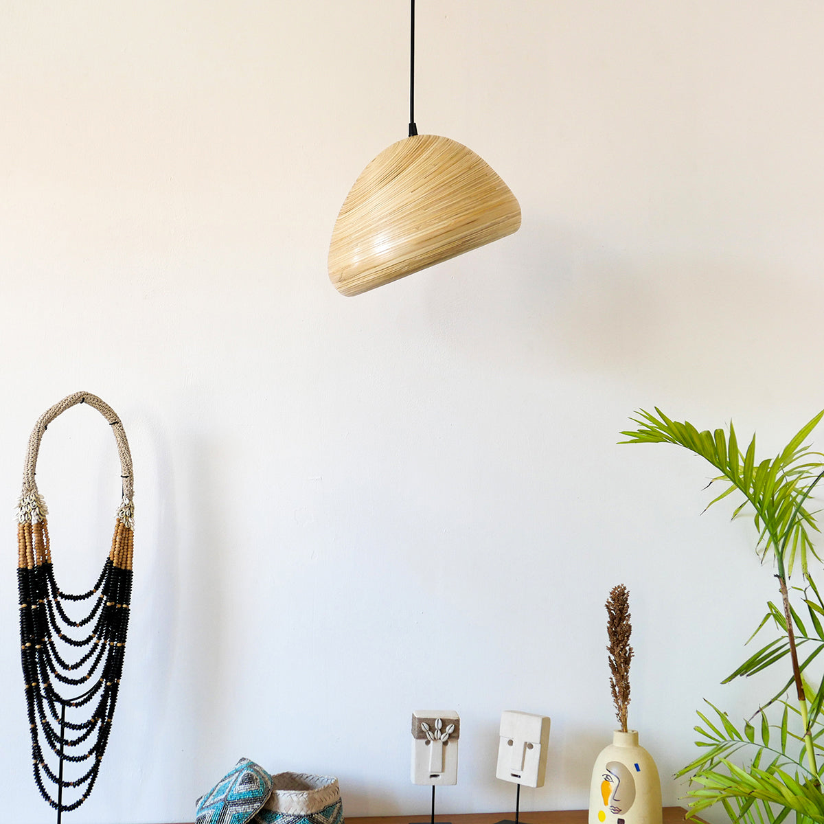 Bamboo pendant lampshade KANA