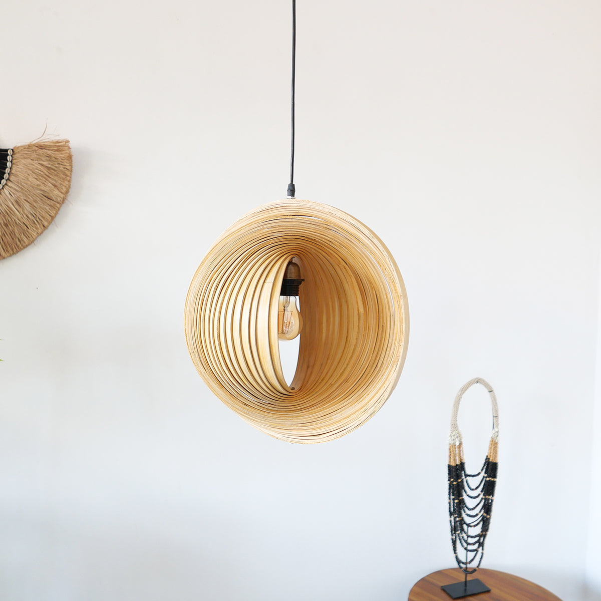 Bamboo pendant lampshade EDA
