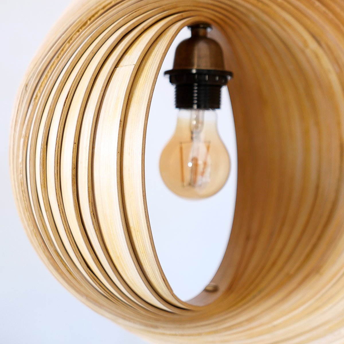 Bamboo pendant lampshade EDA