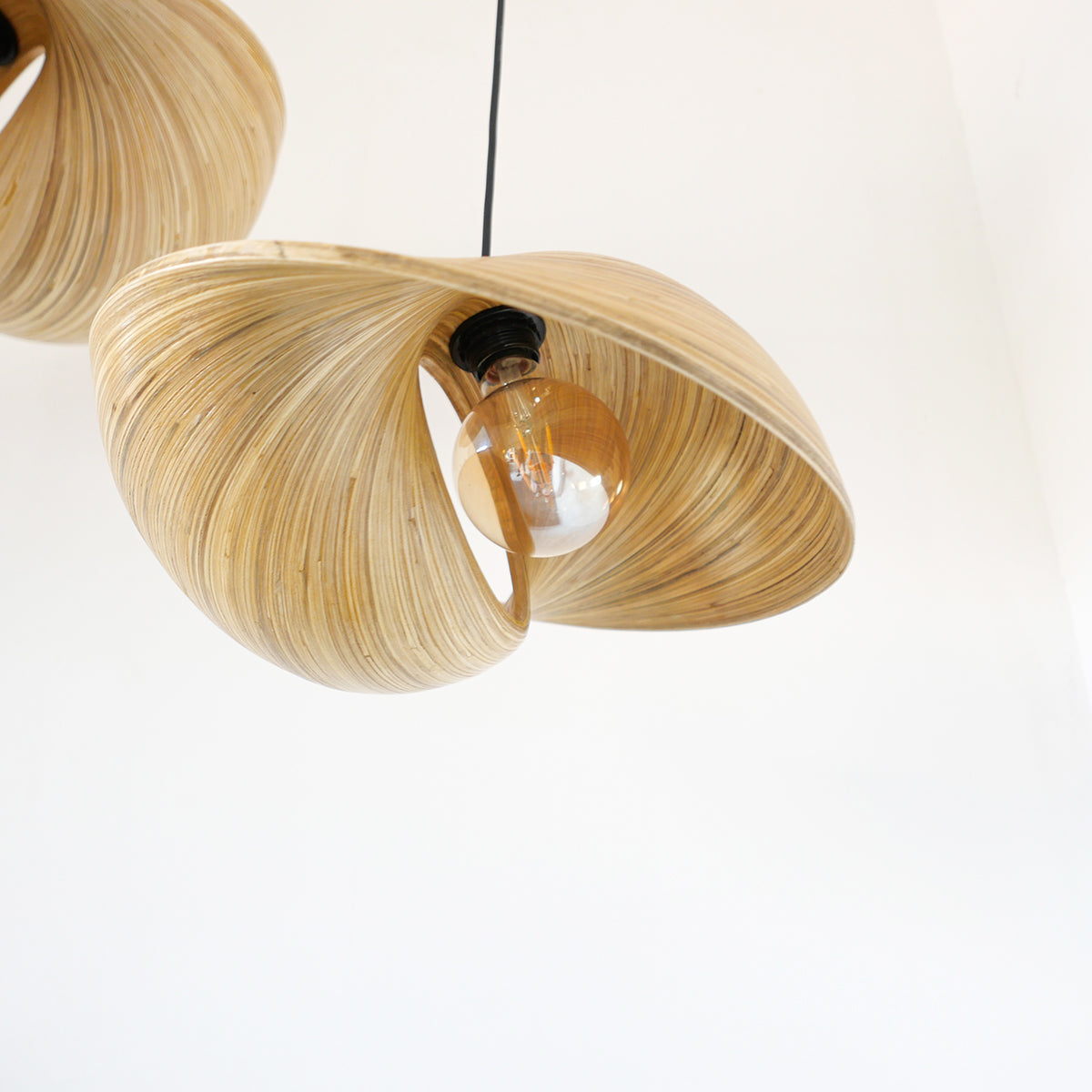 Bamboo pendant lampshade VERA