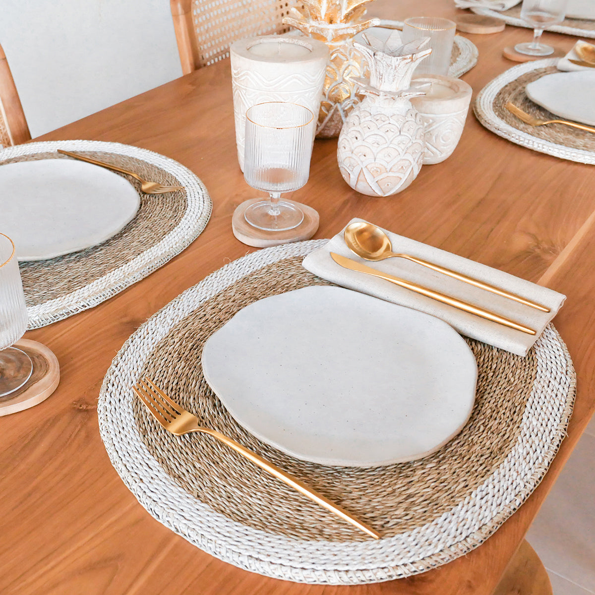 Seagrass Placemat set - Oval