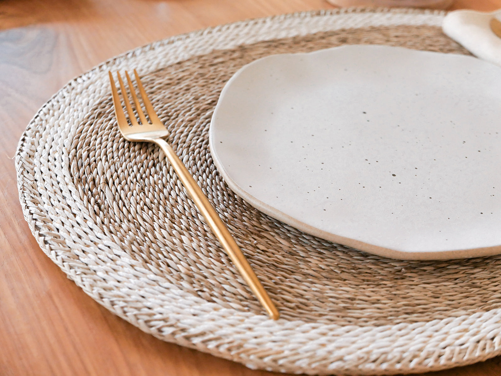 Seagrass Placemat set - Oval