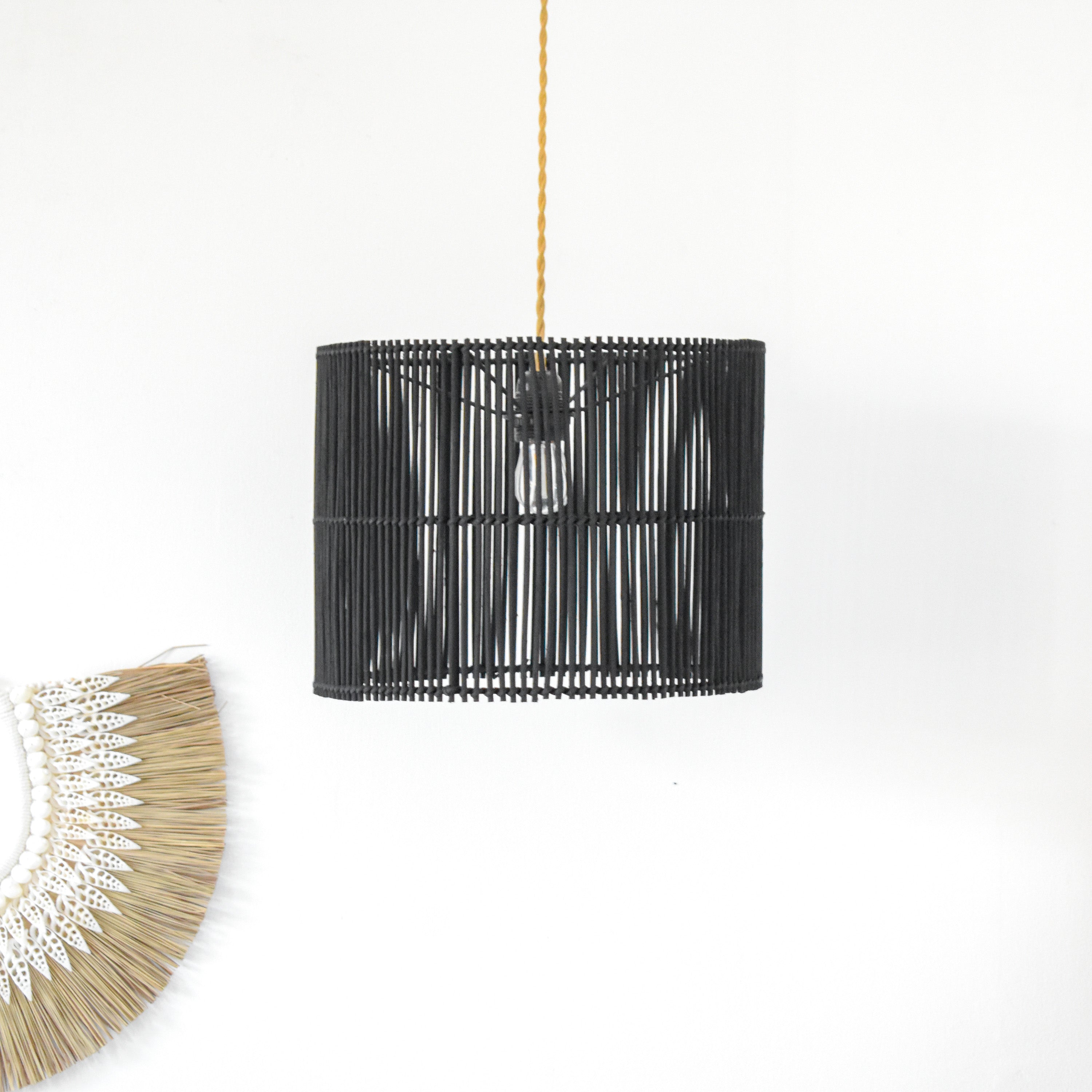 Hoki Black lampshade