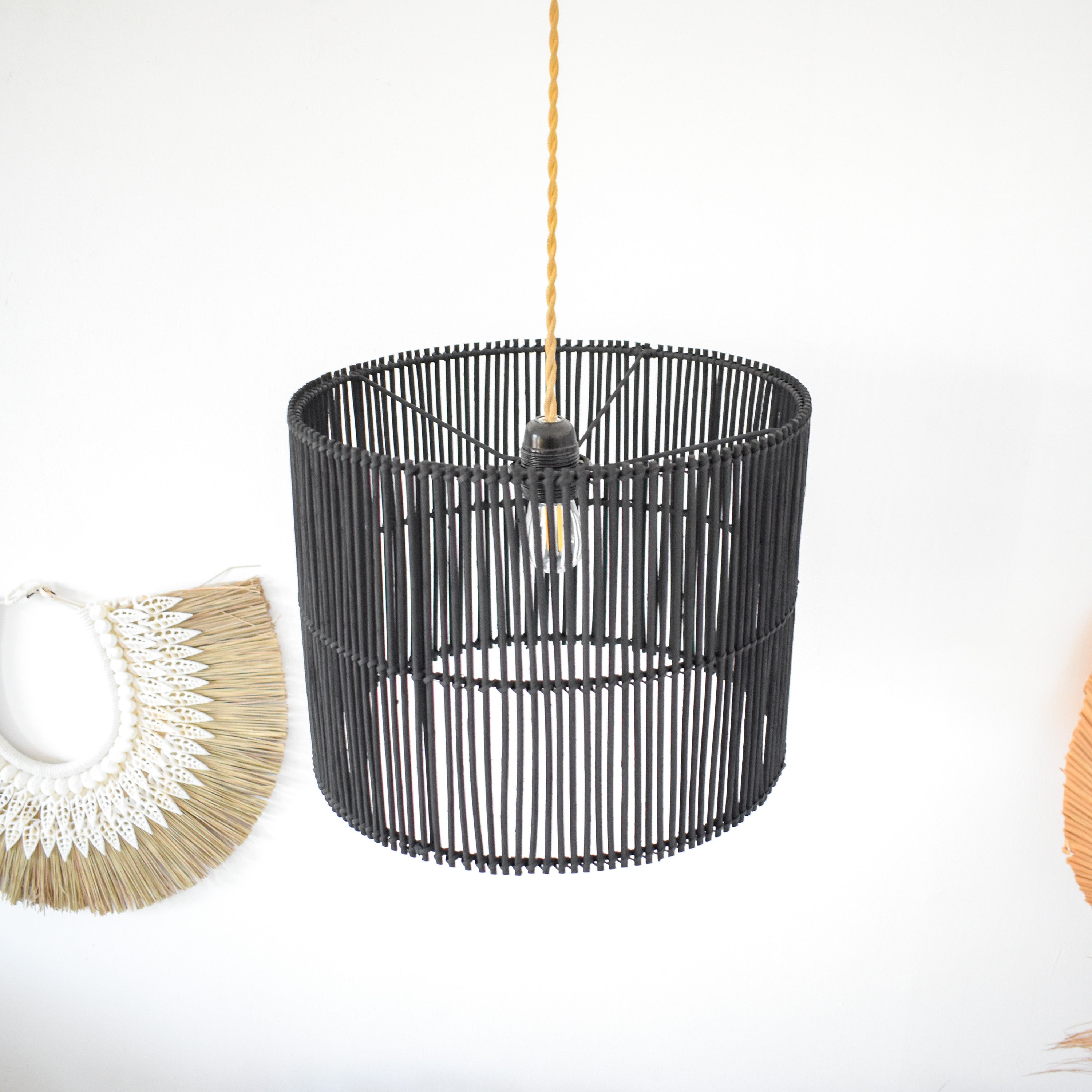 Hoki Black lampshade