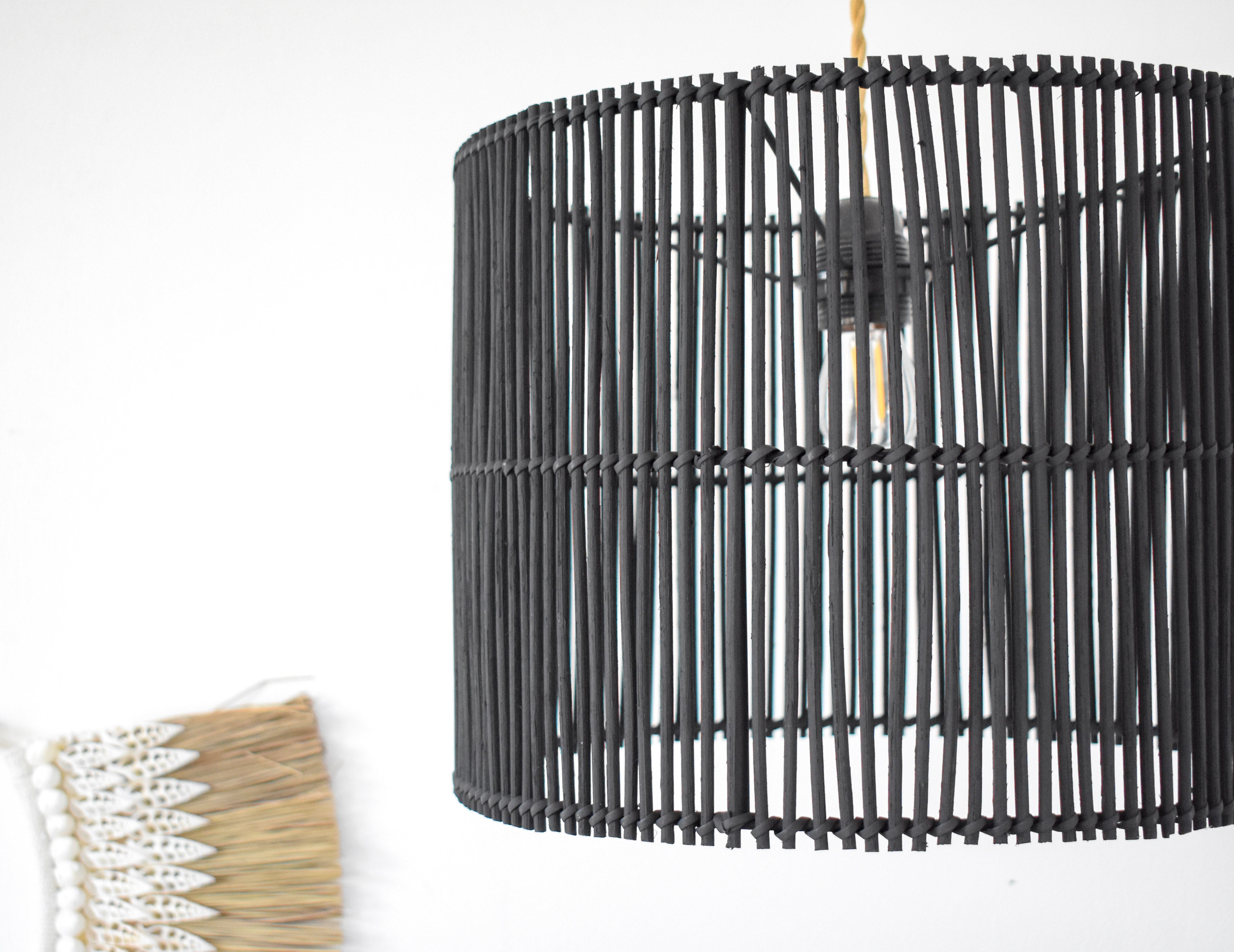 Hoki Black lampshade