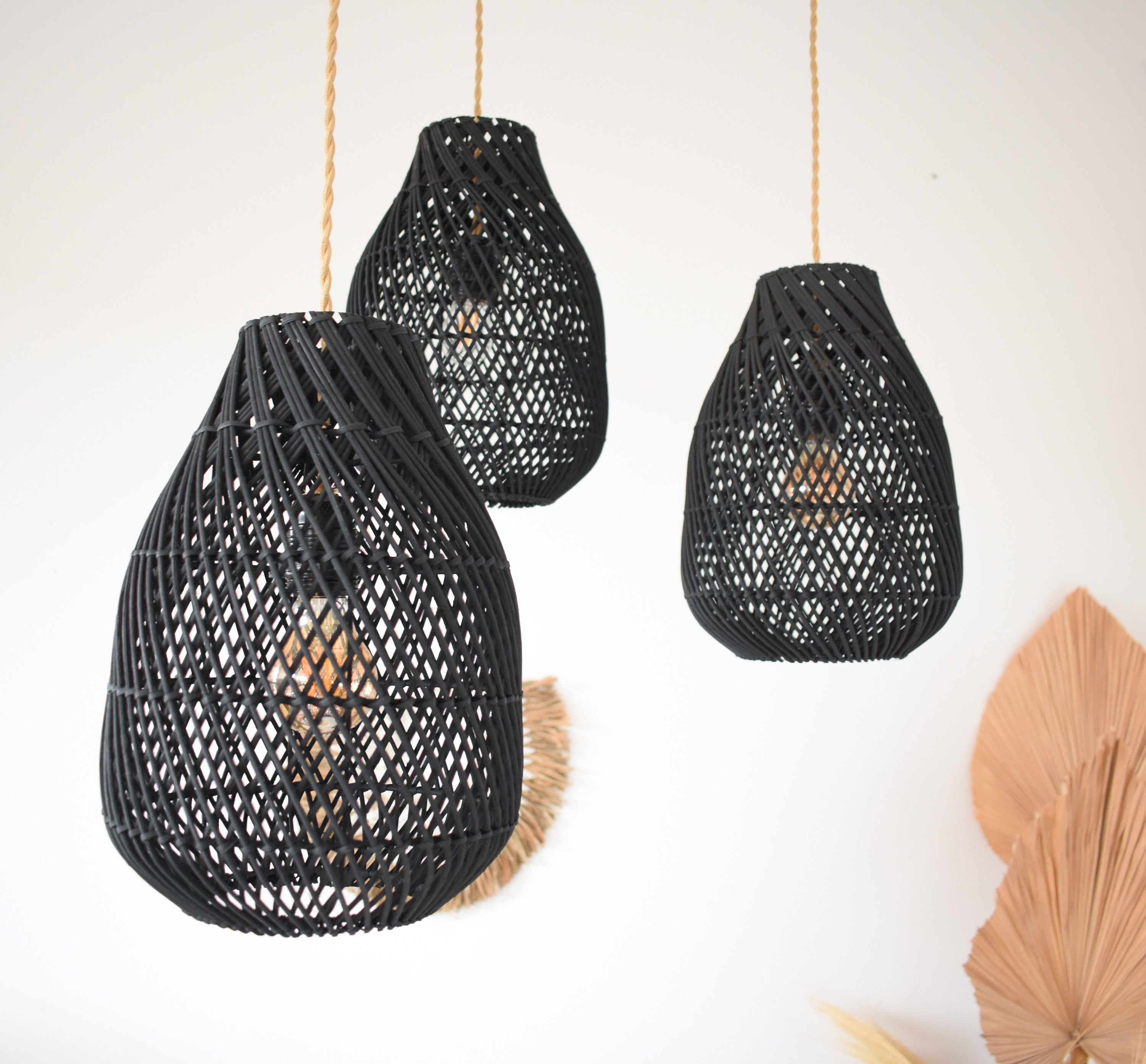 Maluku lampshade black