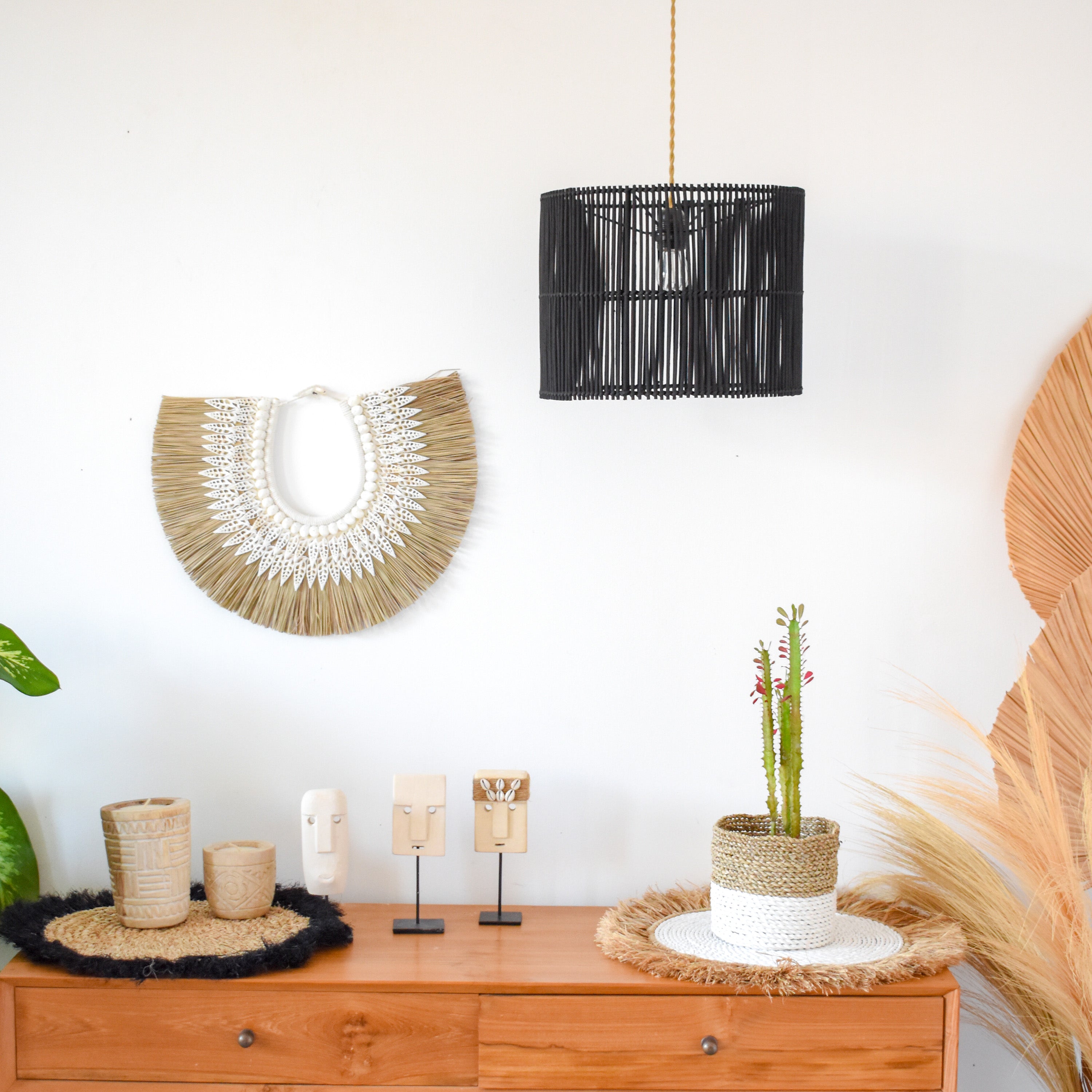Hoki Black lampshade