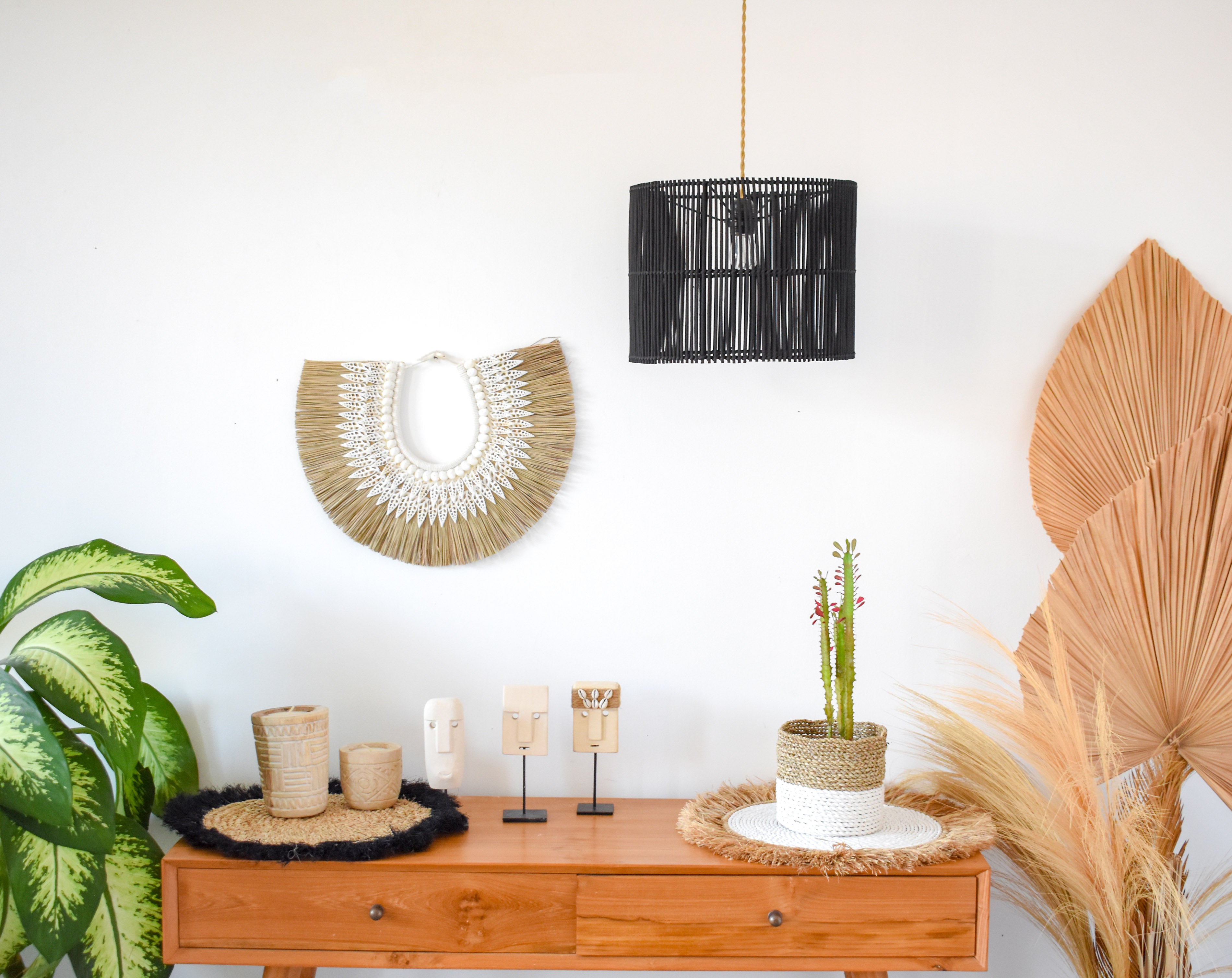 Hoki Black lampshade