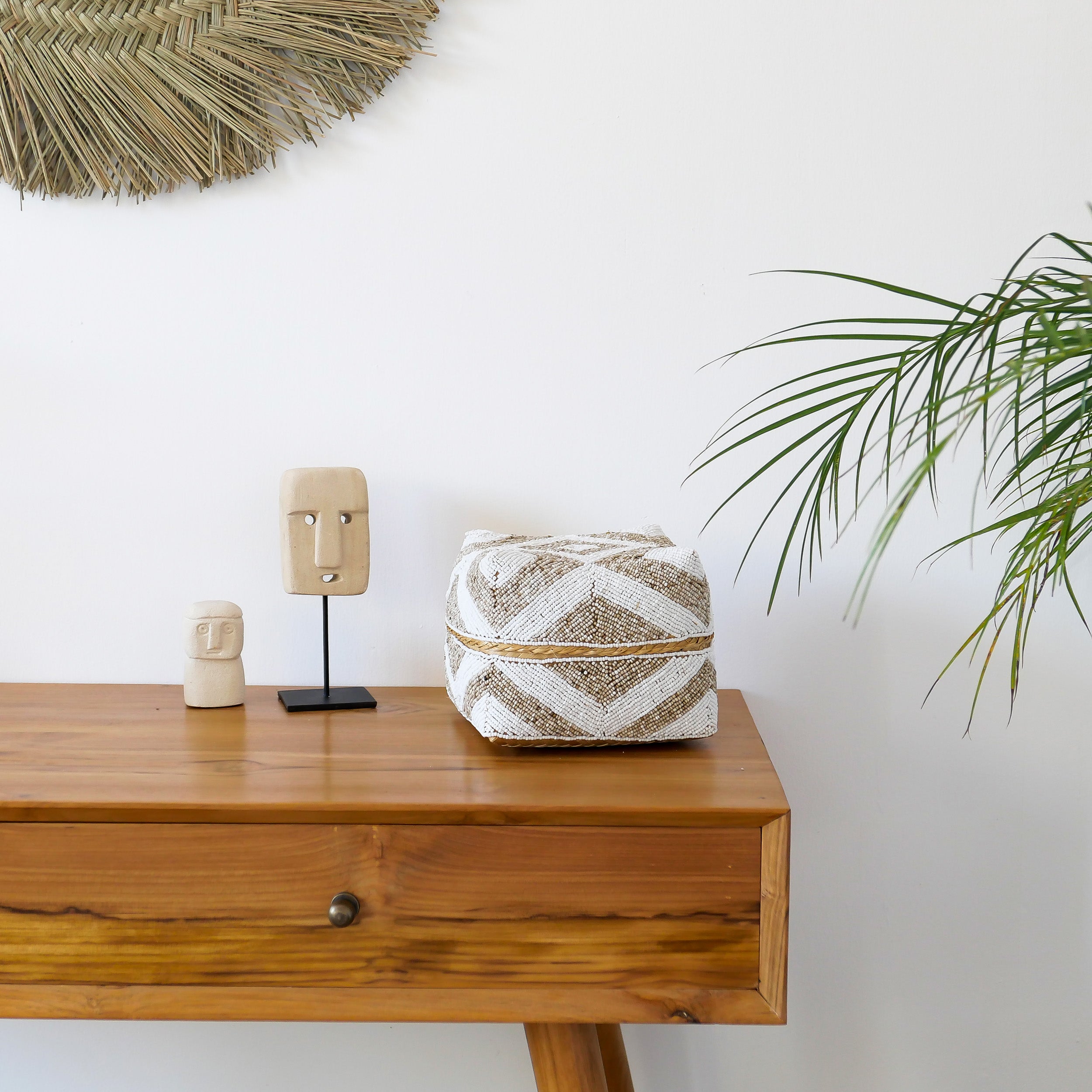 Decorative Beaded Box Set - Beaded Box Set | Joglo Living