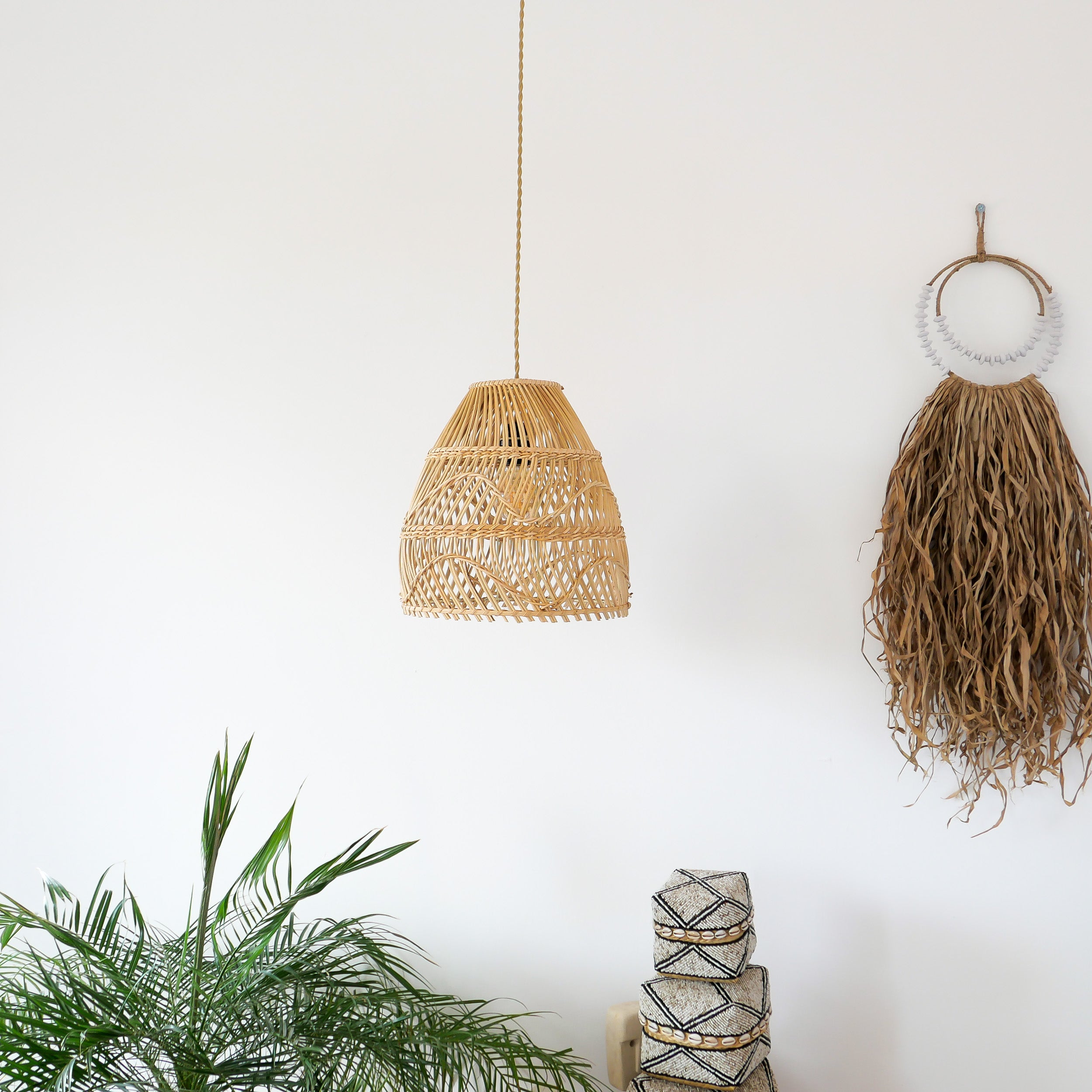 Buna ken Lampshade - Rattan Lampshade | Joglo Living