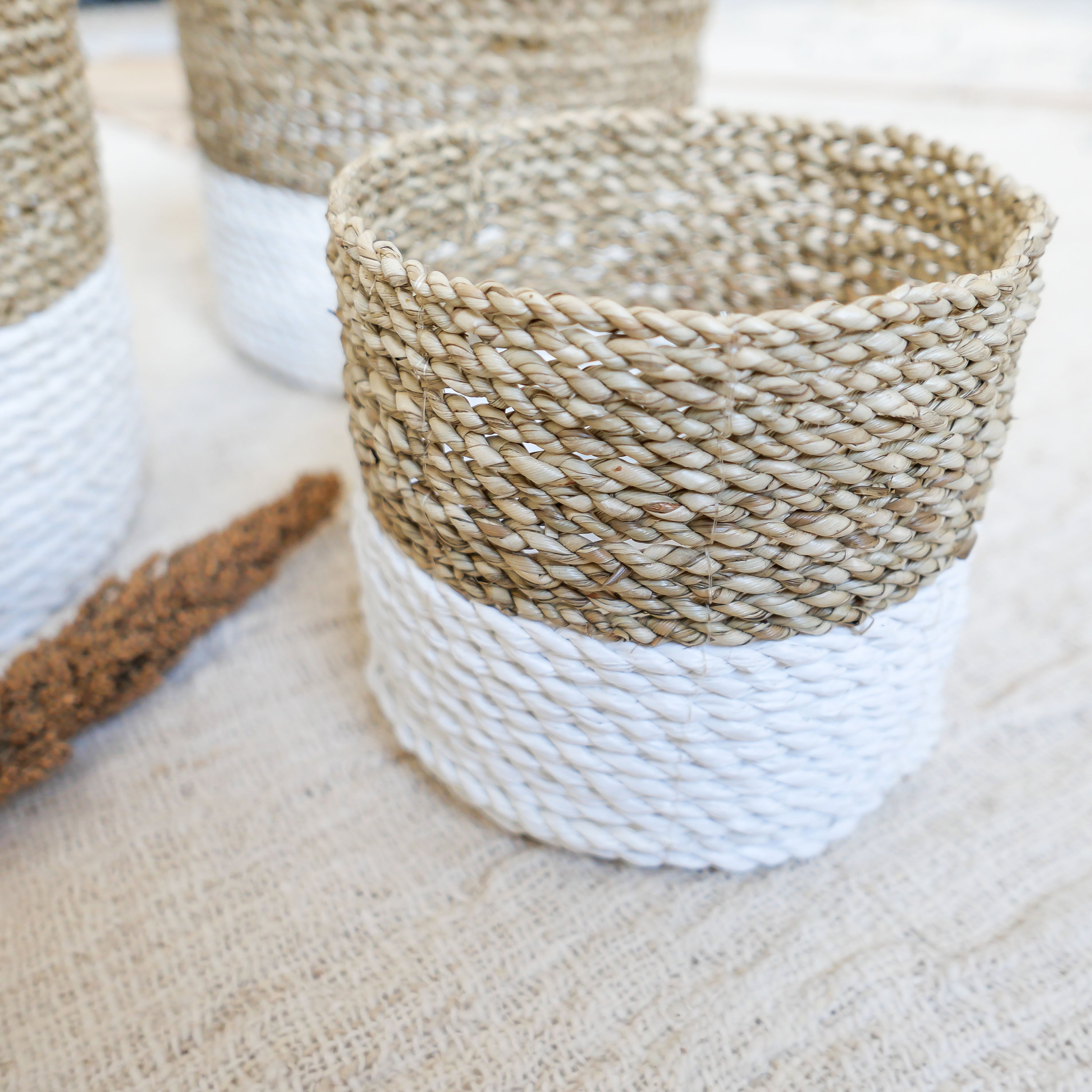 Seagrass basket set - Joglo Living