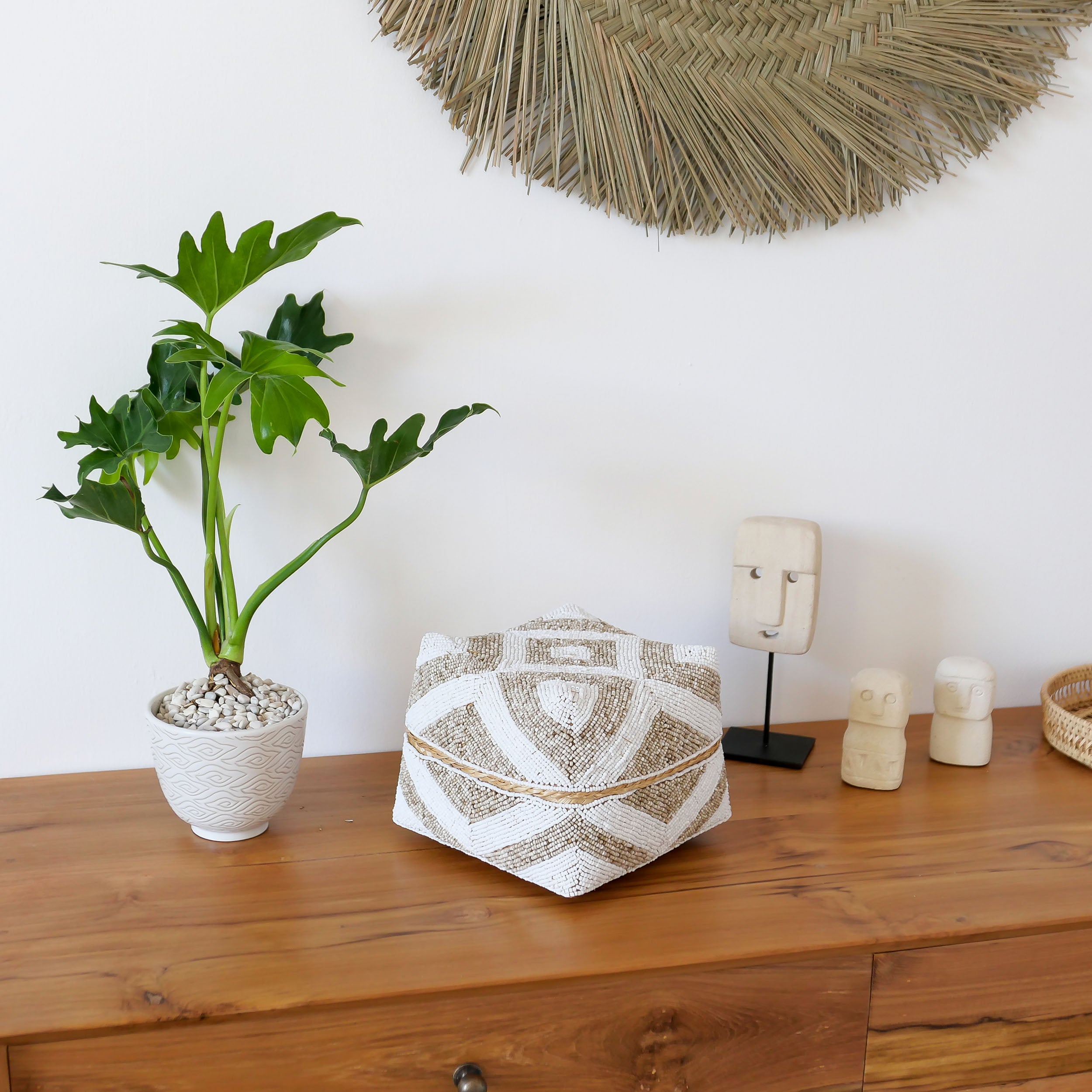 Decorative beaded box set - Joglo Living