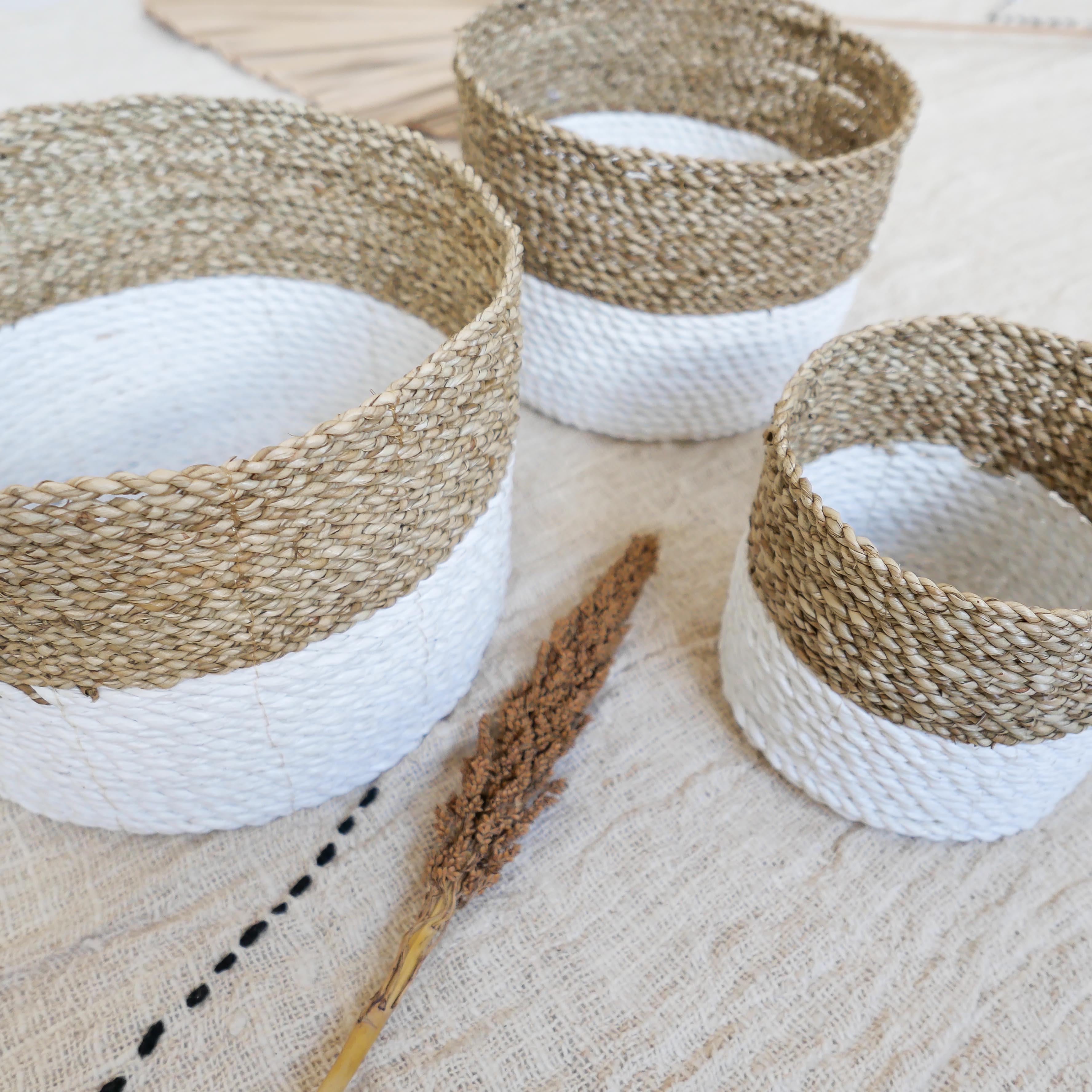 Seagrass basket set - Joglo Living