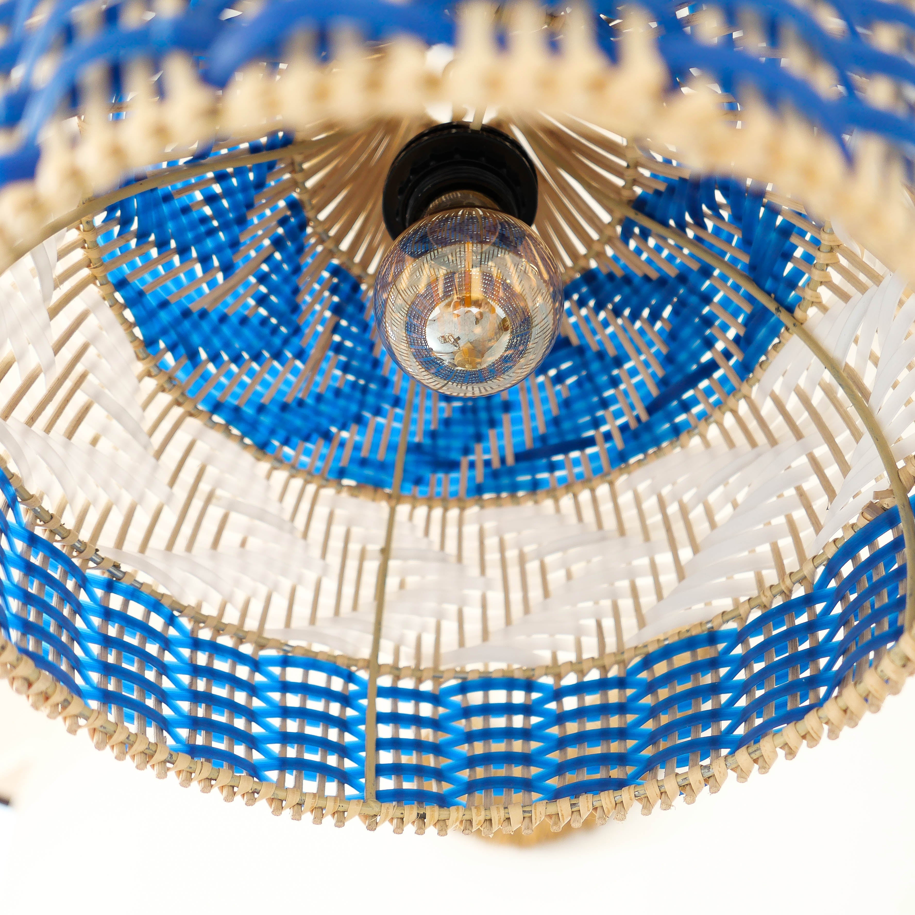 Hulua Lampshade Blue - Lightshade | Joglo Living
