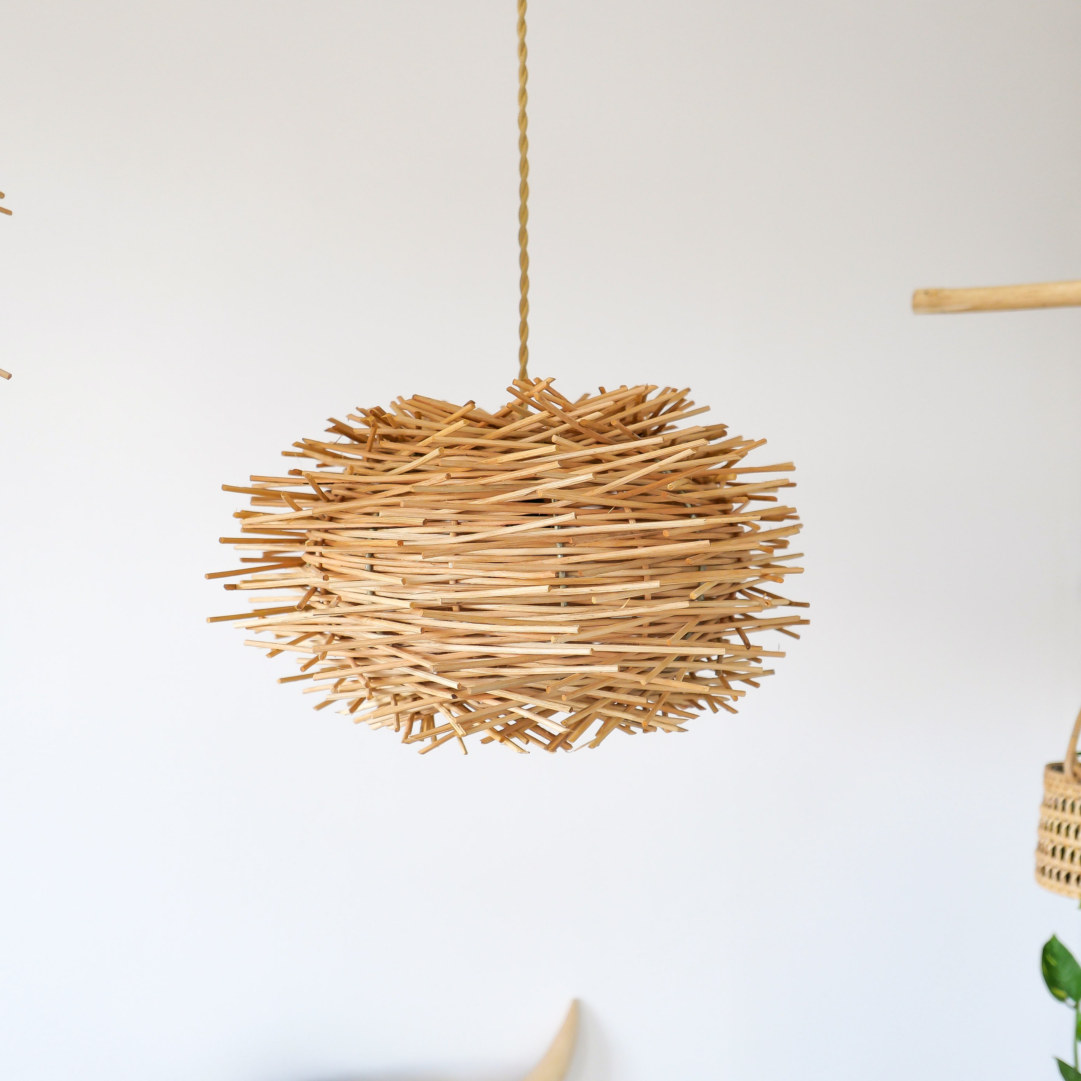Banta Rattan Lampshade - Rattan Lampshade | Joglo Living