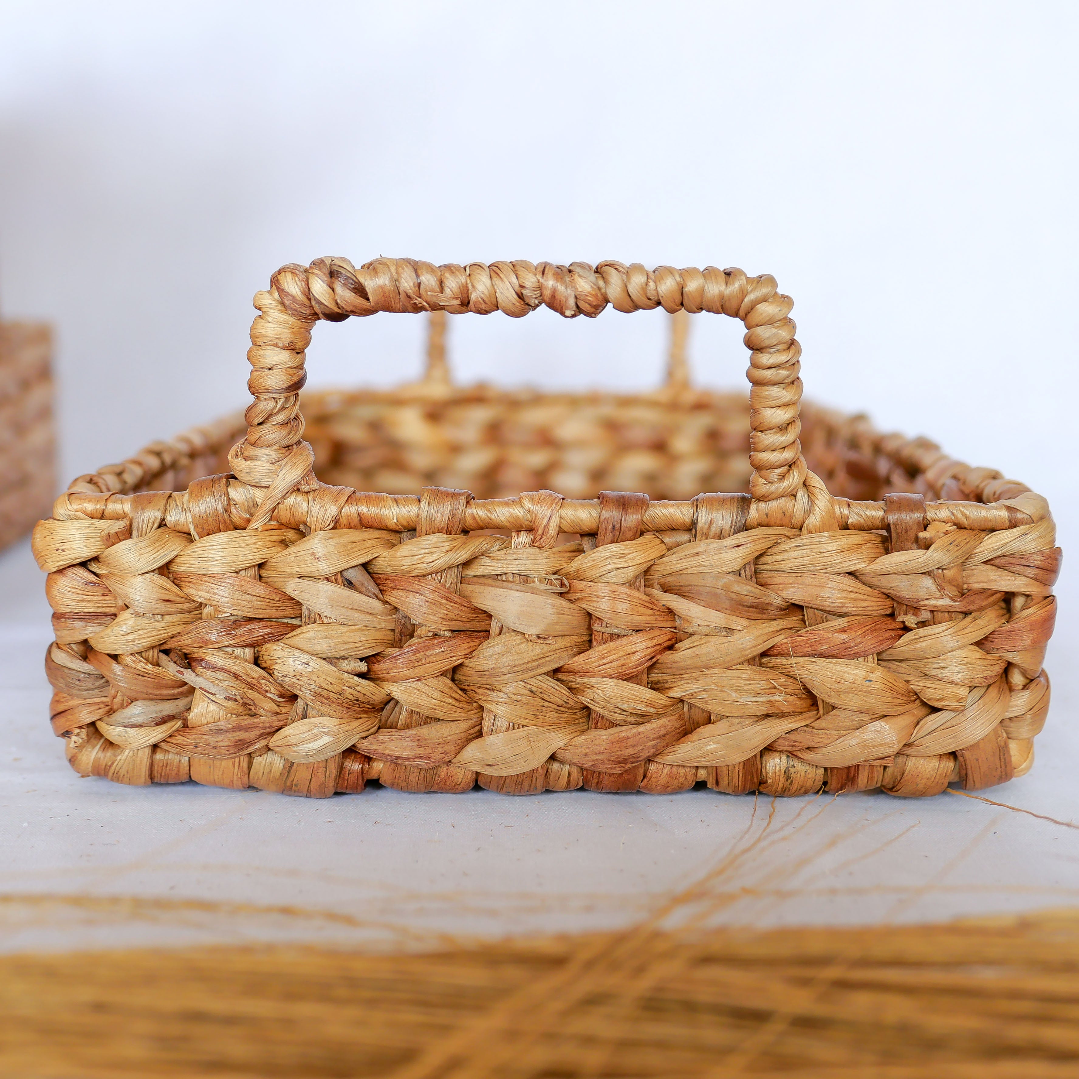 Serving tray with handles - set of 4