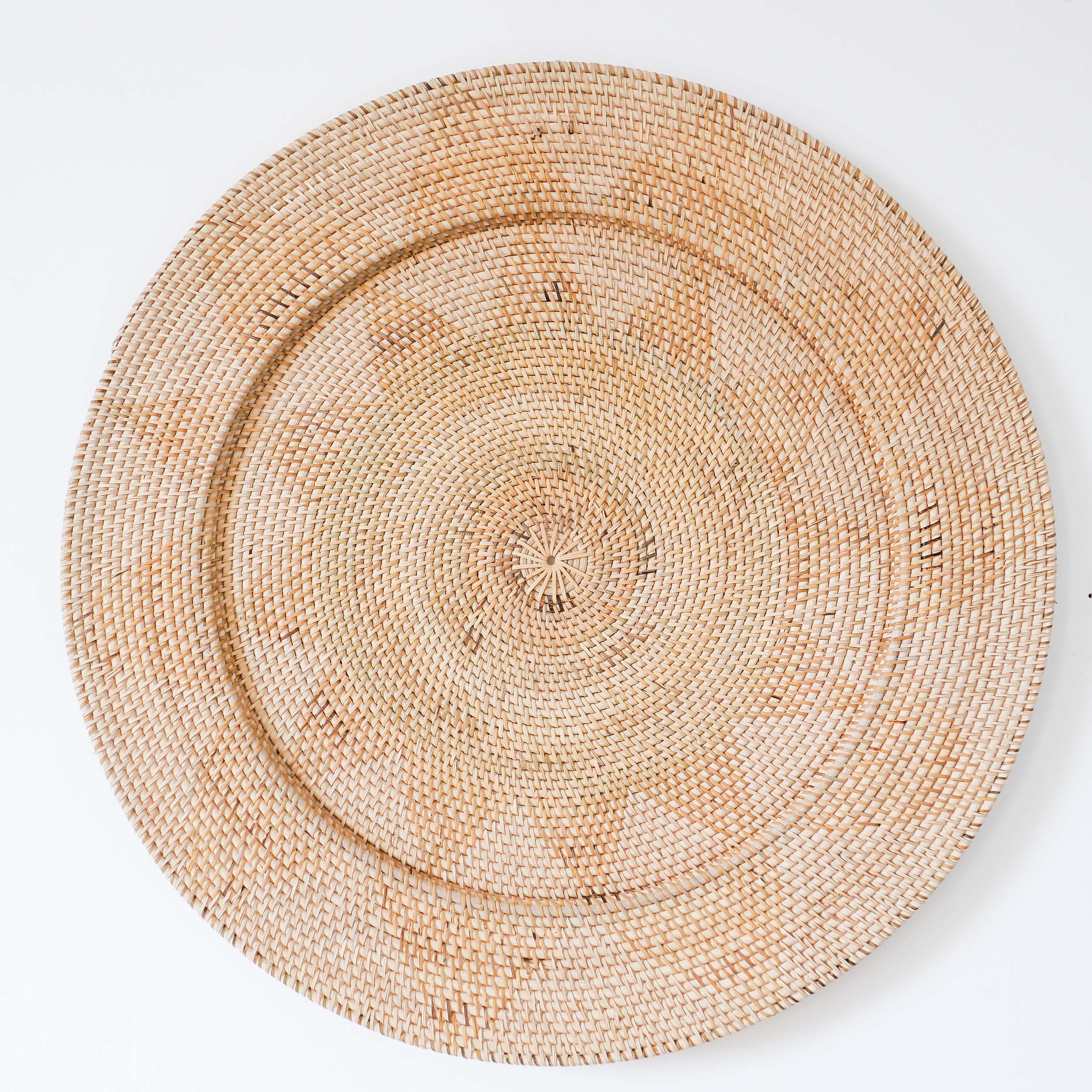 Decorative wall decor tray beige star pattern - Joglo Living