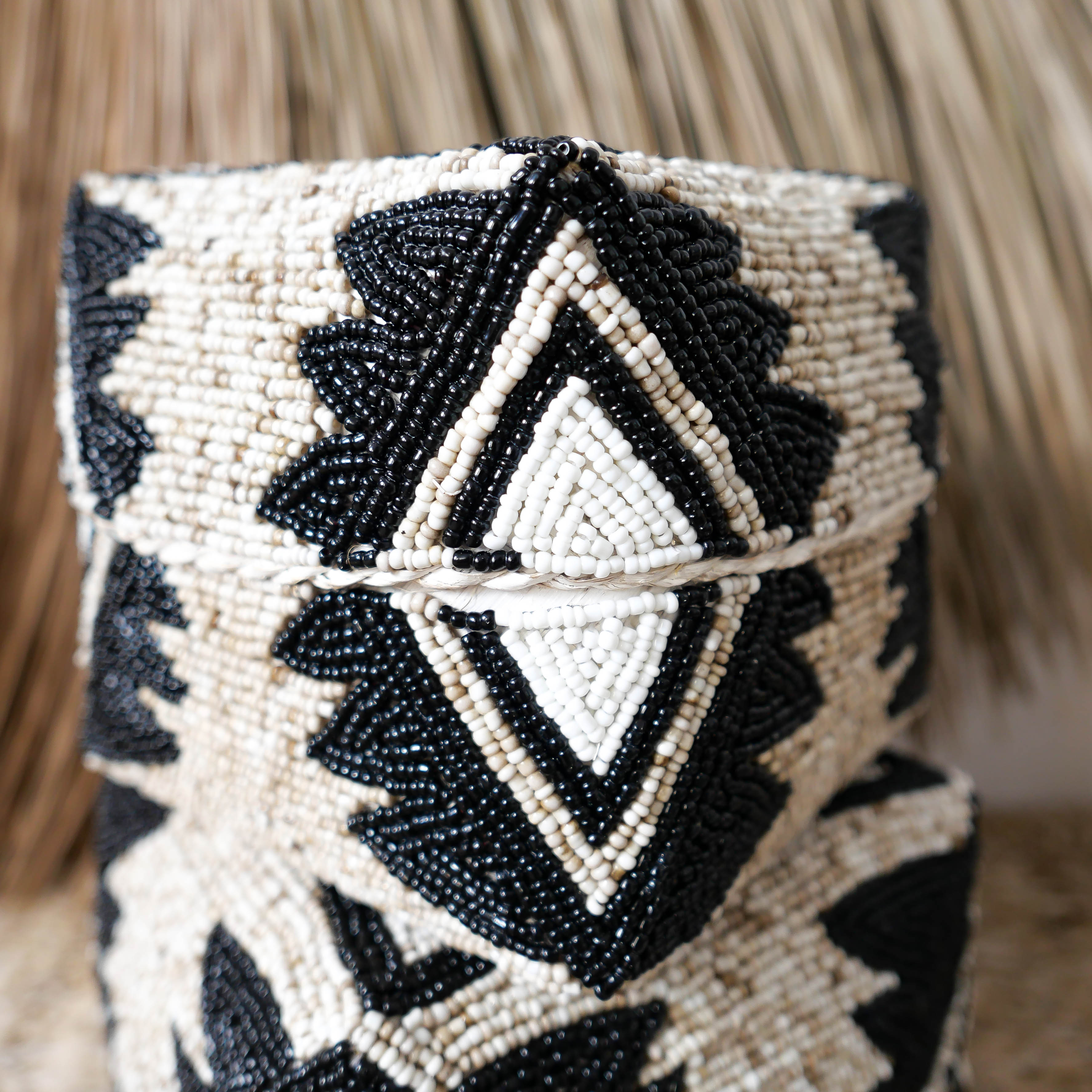 Decorative Beaded Box Set - Beaded Box Set | Joglo Living