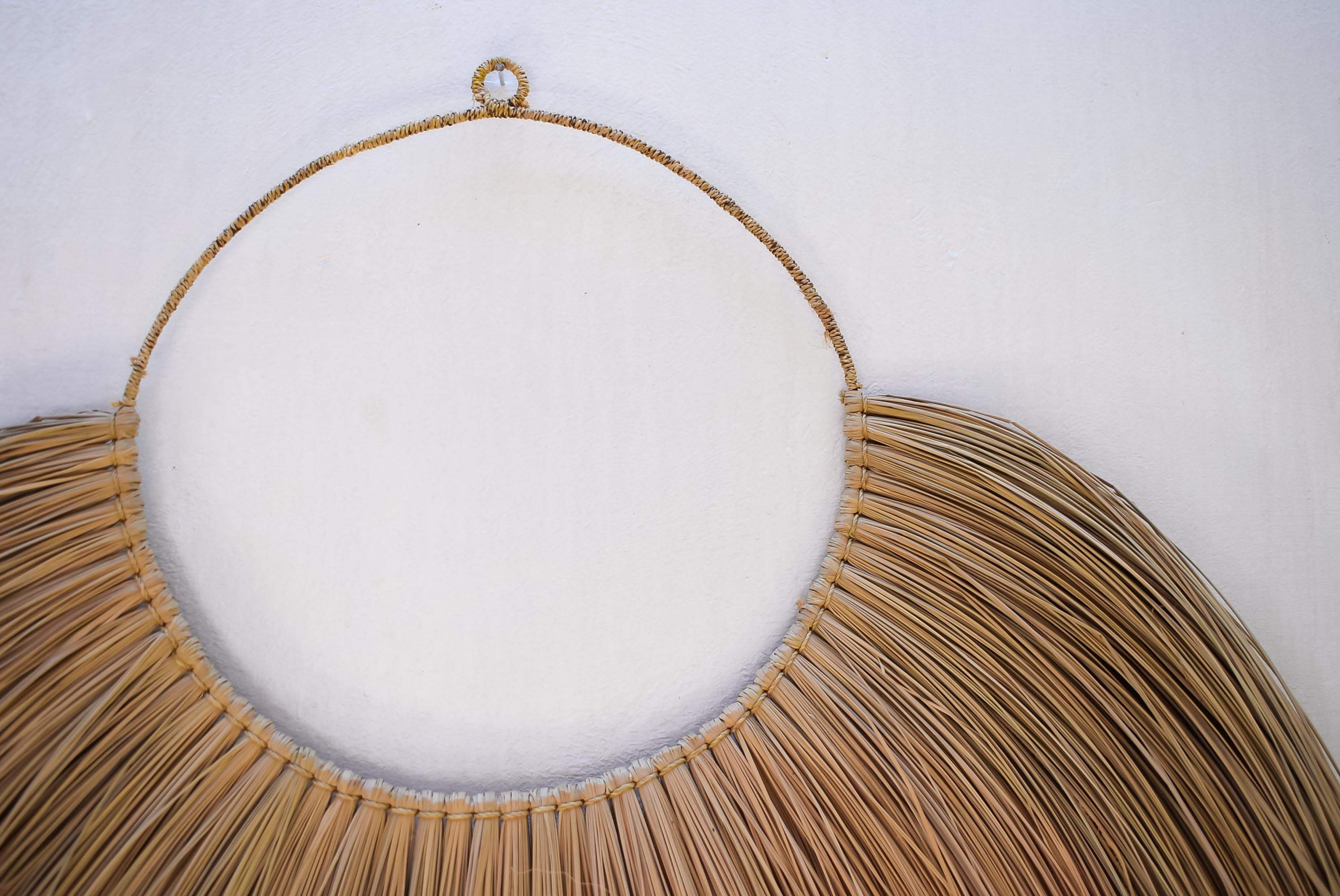 Raffia wall hanging - Joglo Living