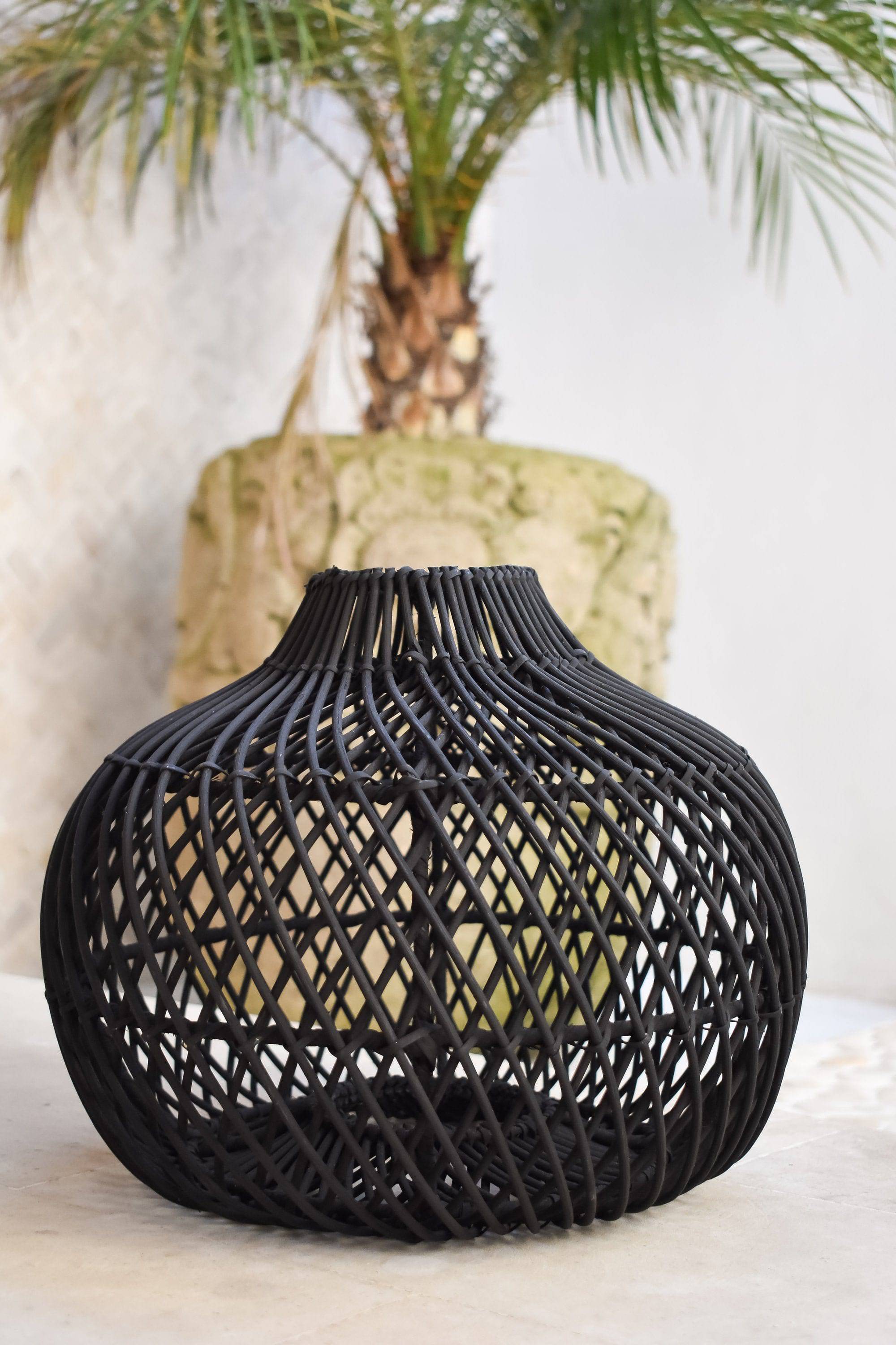 Kanawa lampshade black - Joglo Living