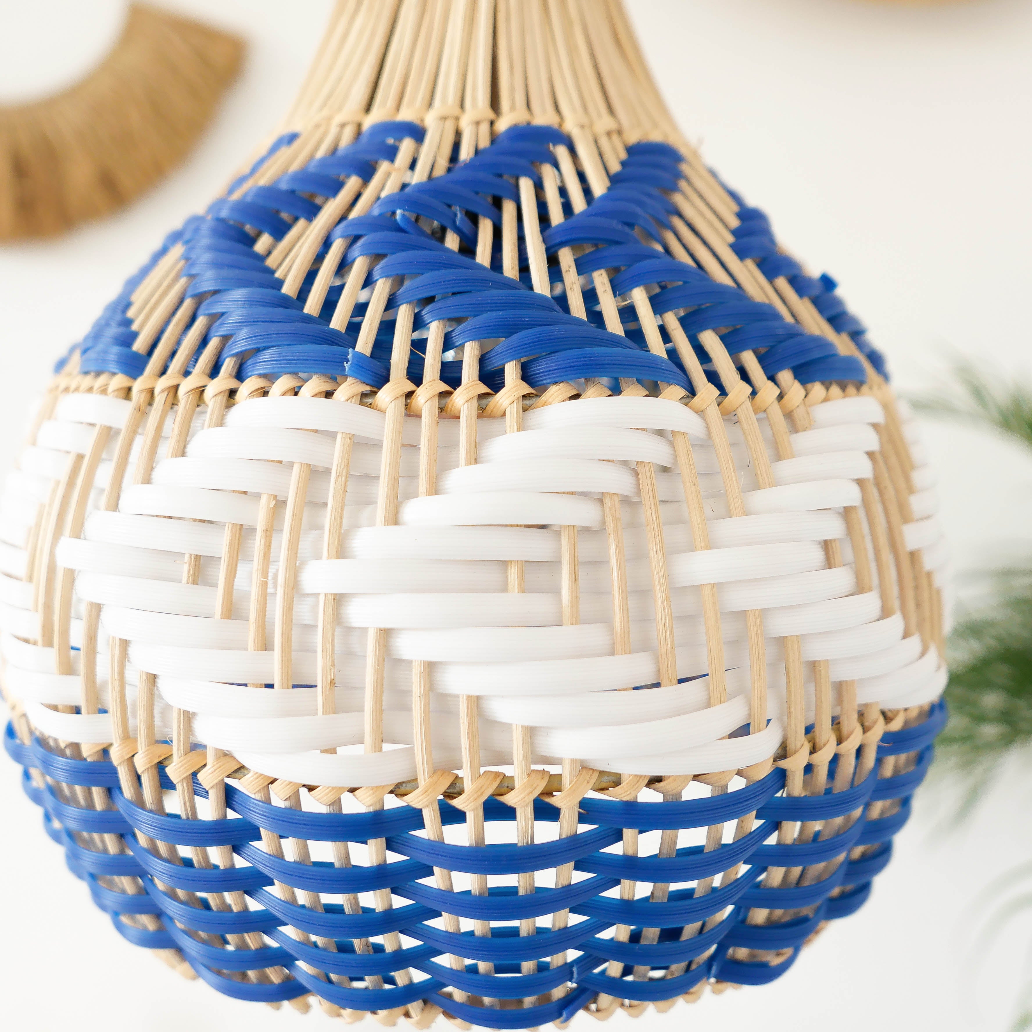 Hulua Lampshade Blue - Lightshade | Joglo Living