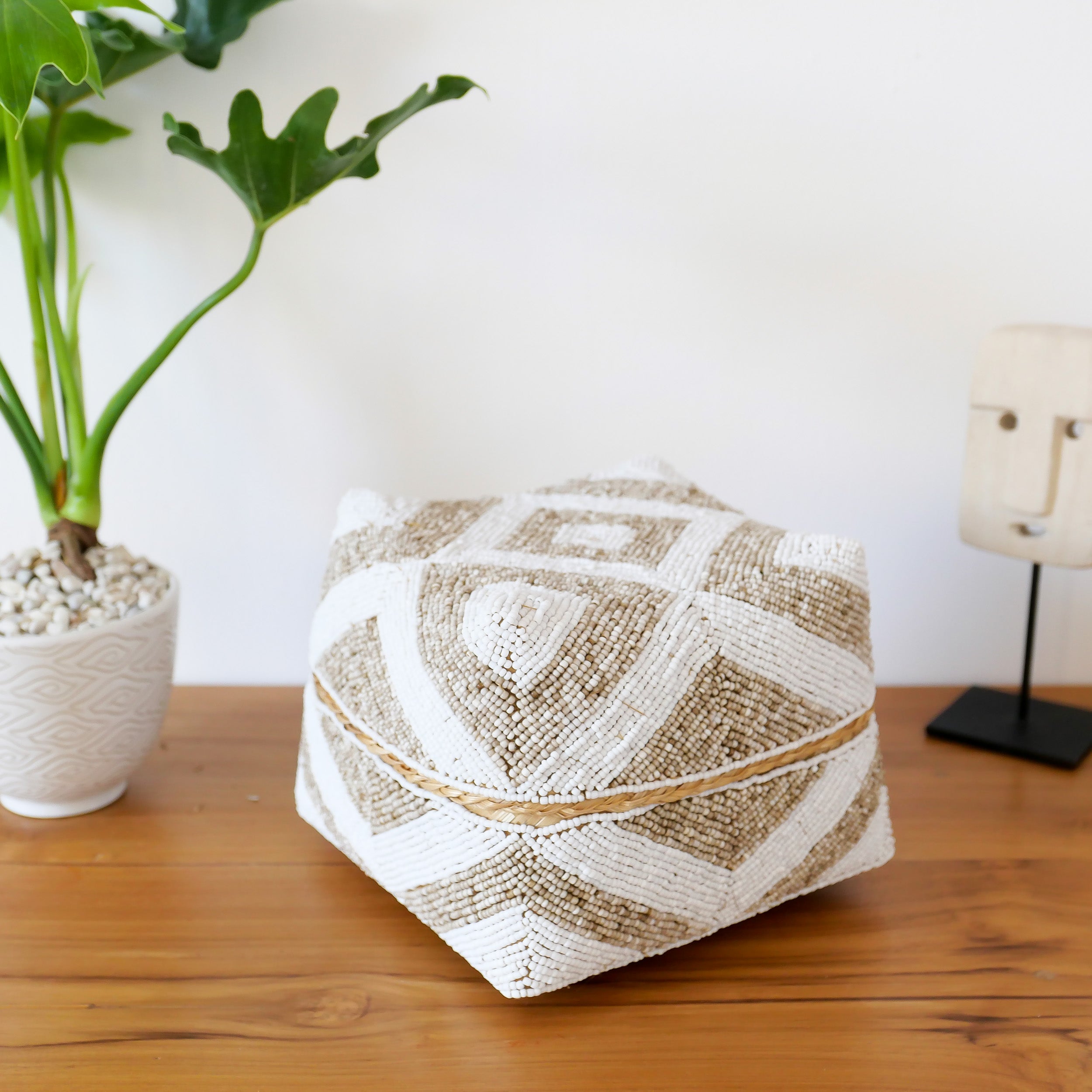 Decorative beaded box set - Joglo Living