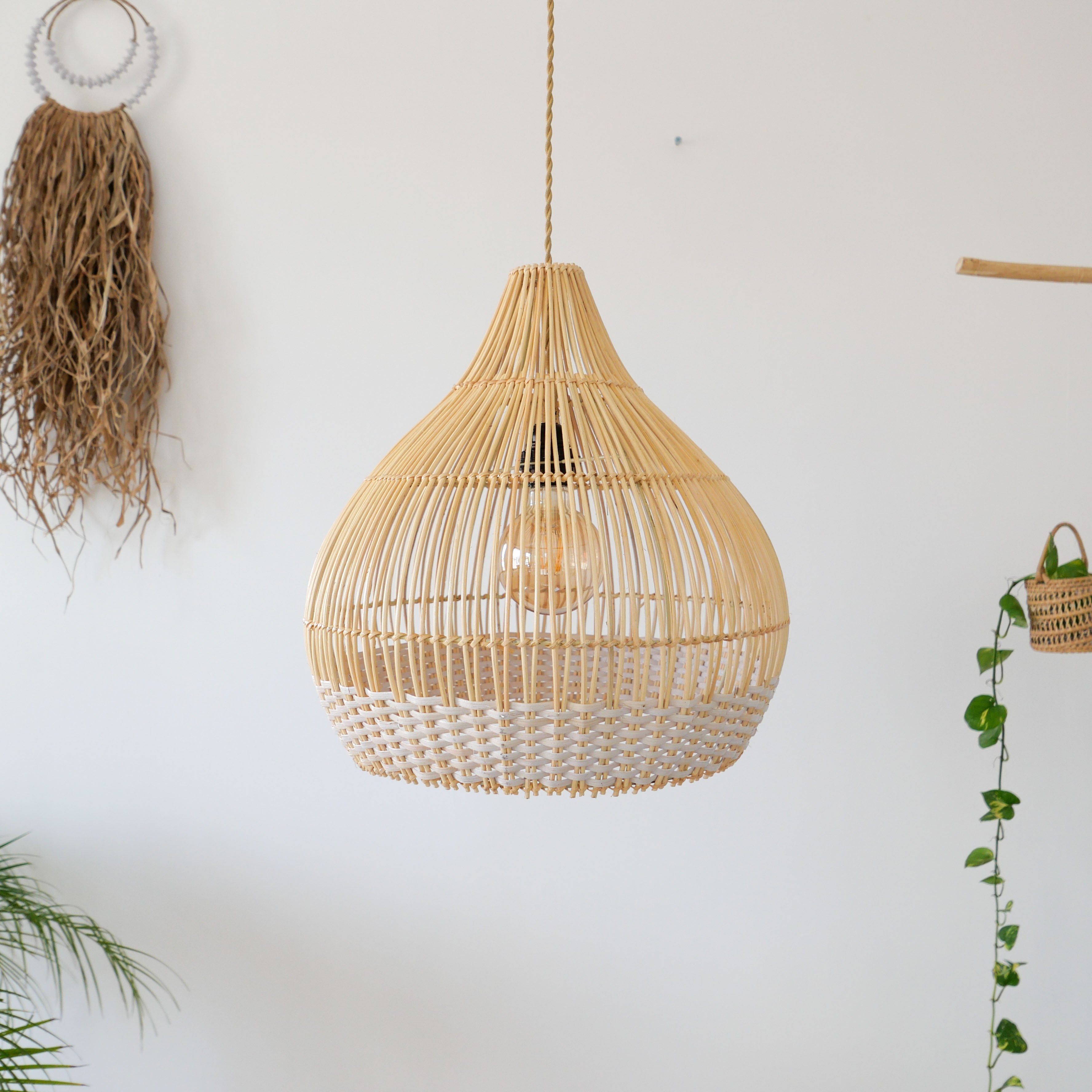 Morotai Lampshade white - Joglo Living