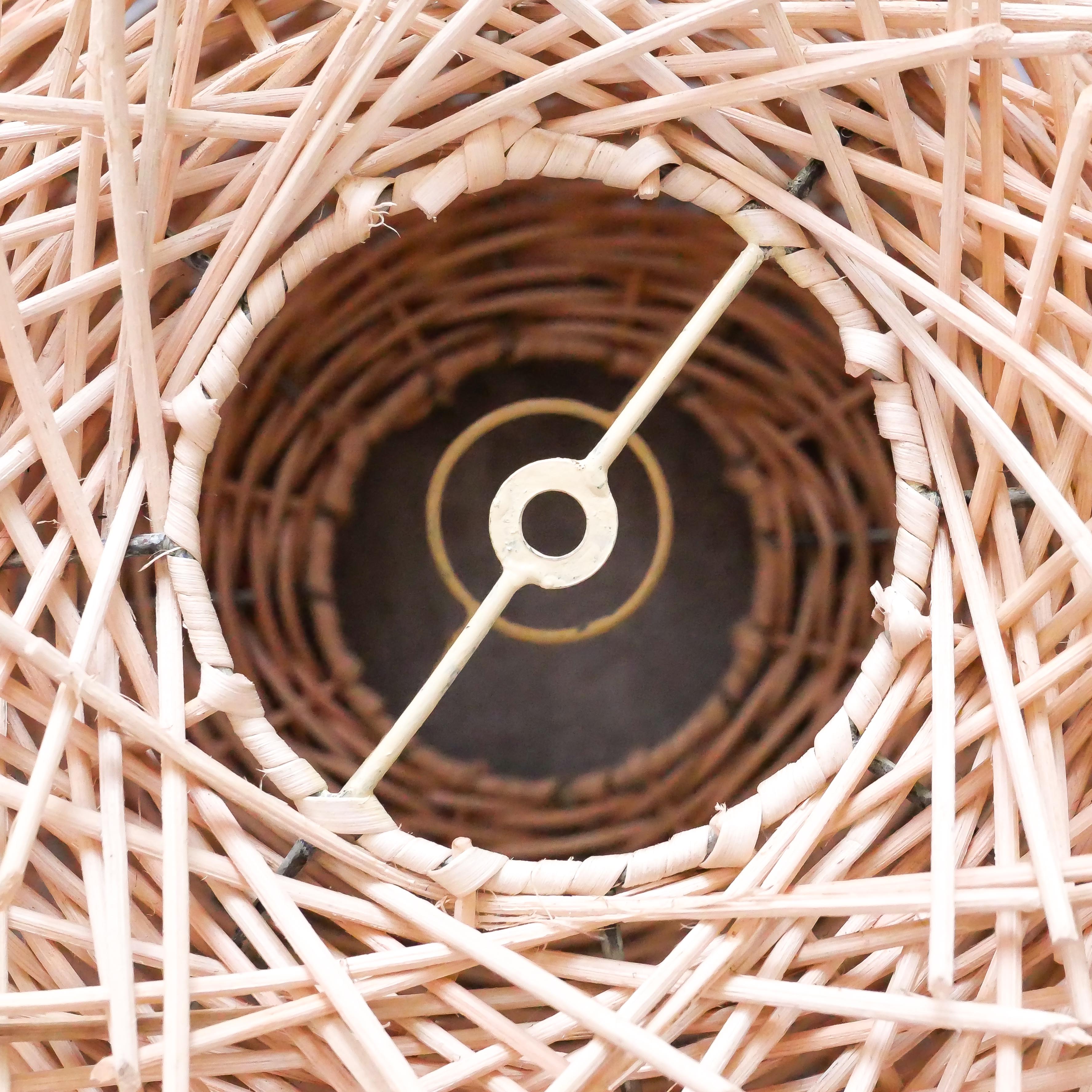 Banta rattan lampshade - Joglo Living