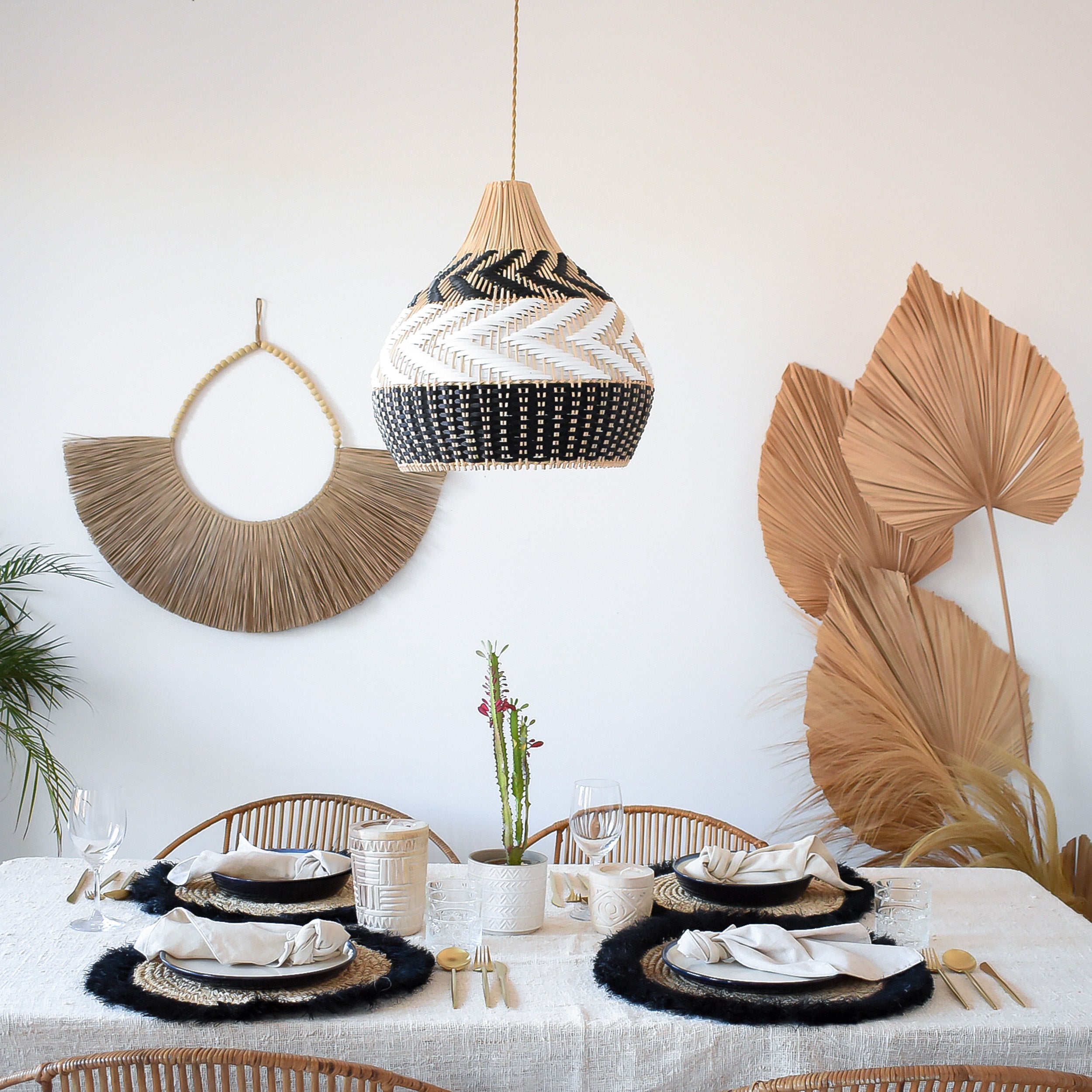 Hulua lampshade - Black