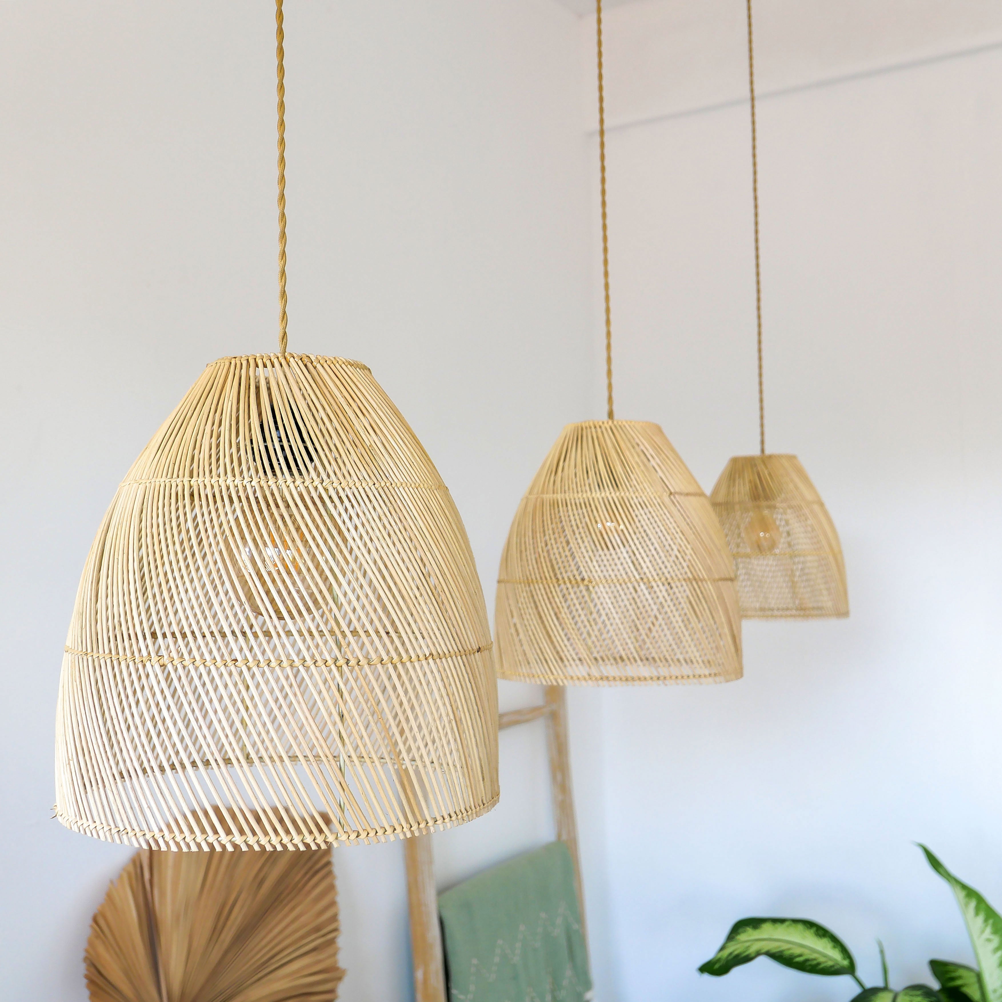 Sumba lampshades set of 3