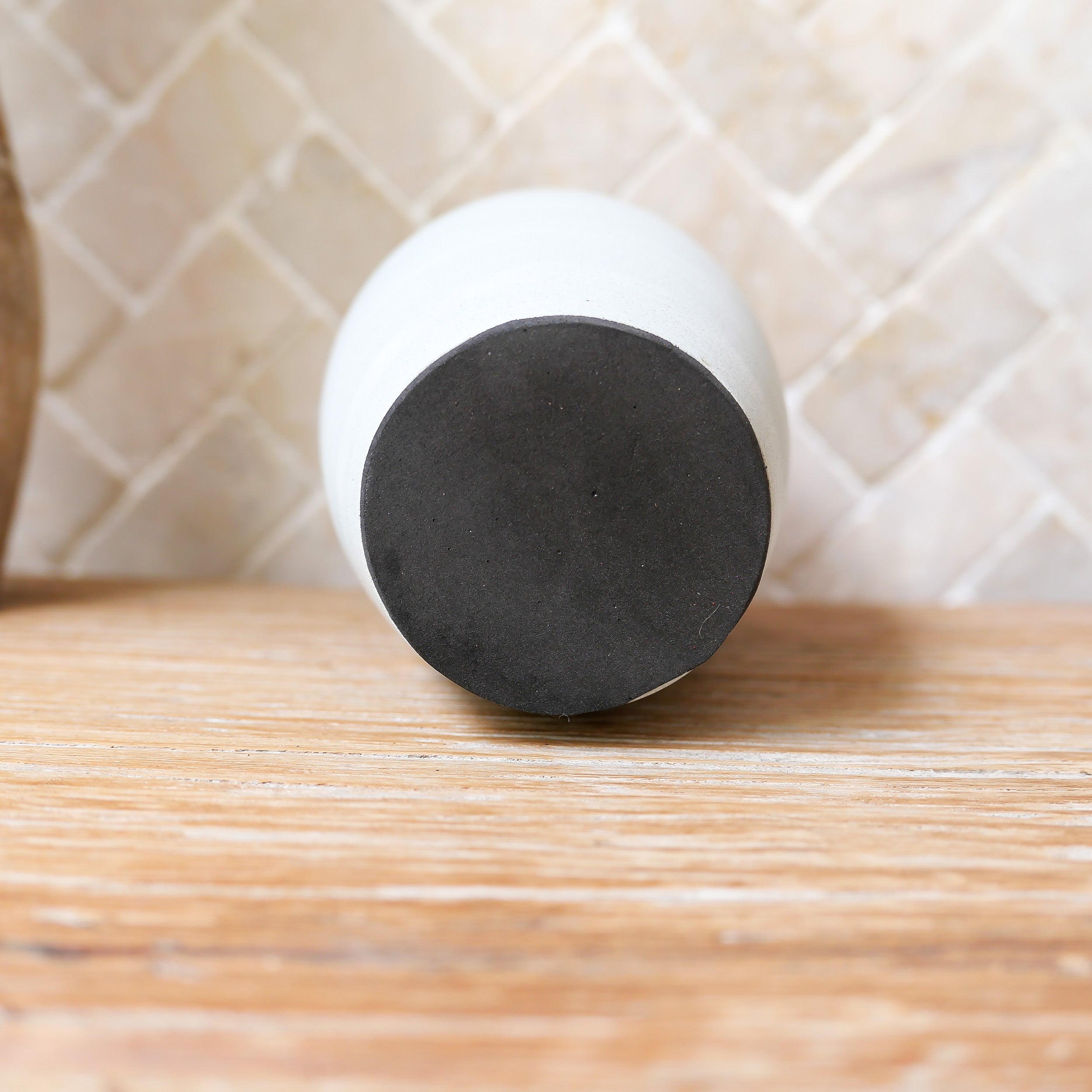 Zeolite stone bathroom accessories set - Joglo Living