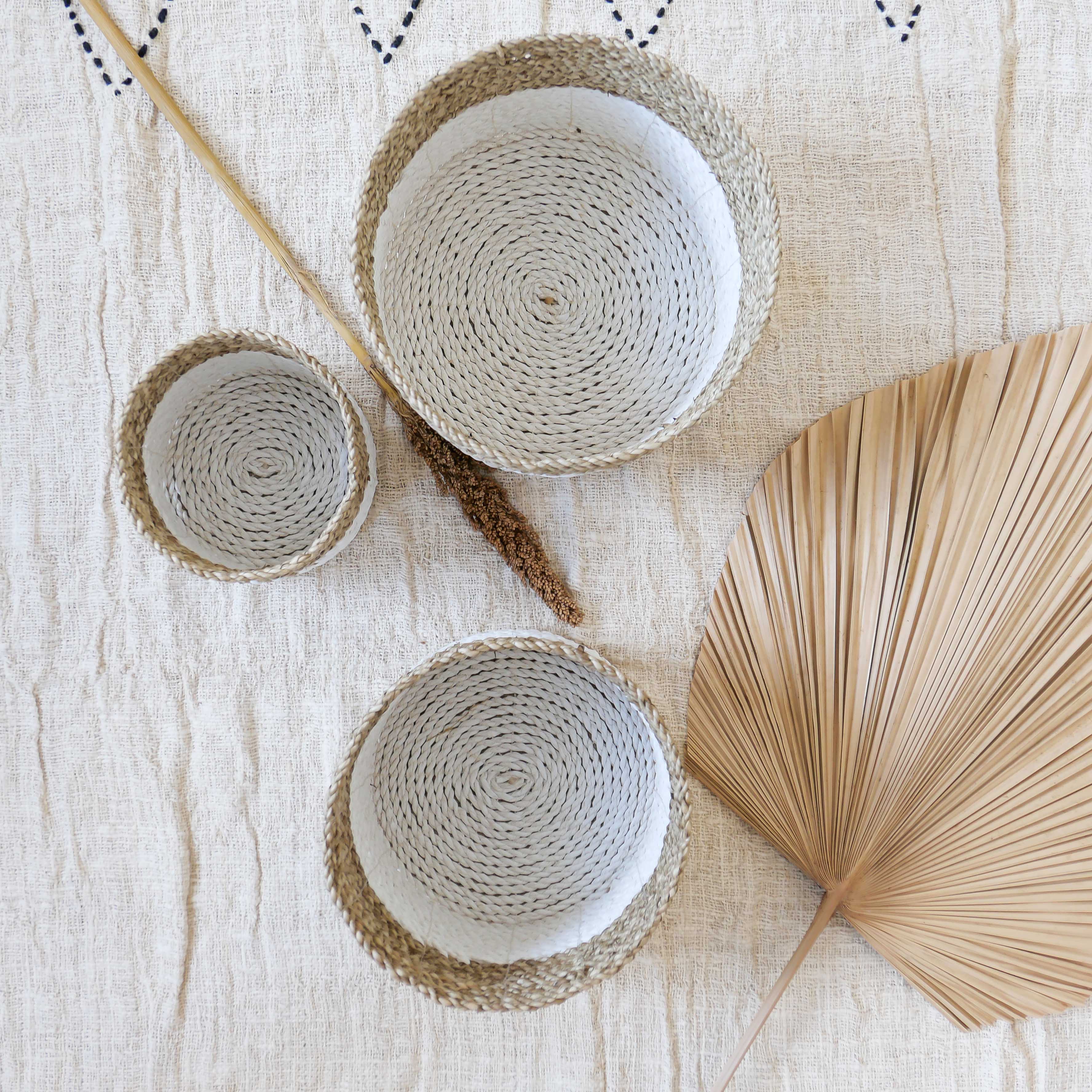Seagrass basket set - Joglo Living
