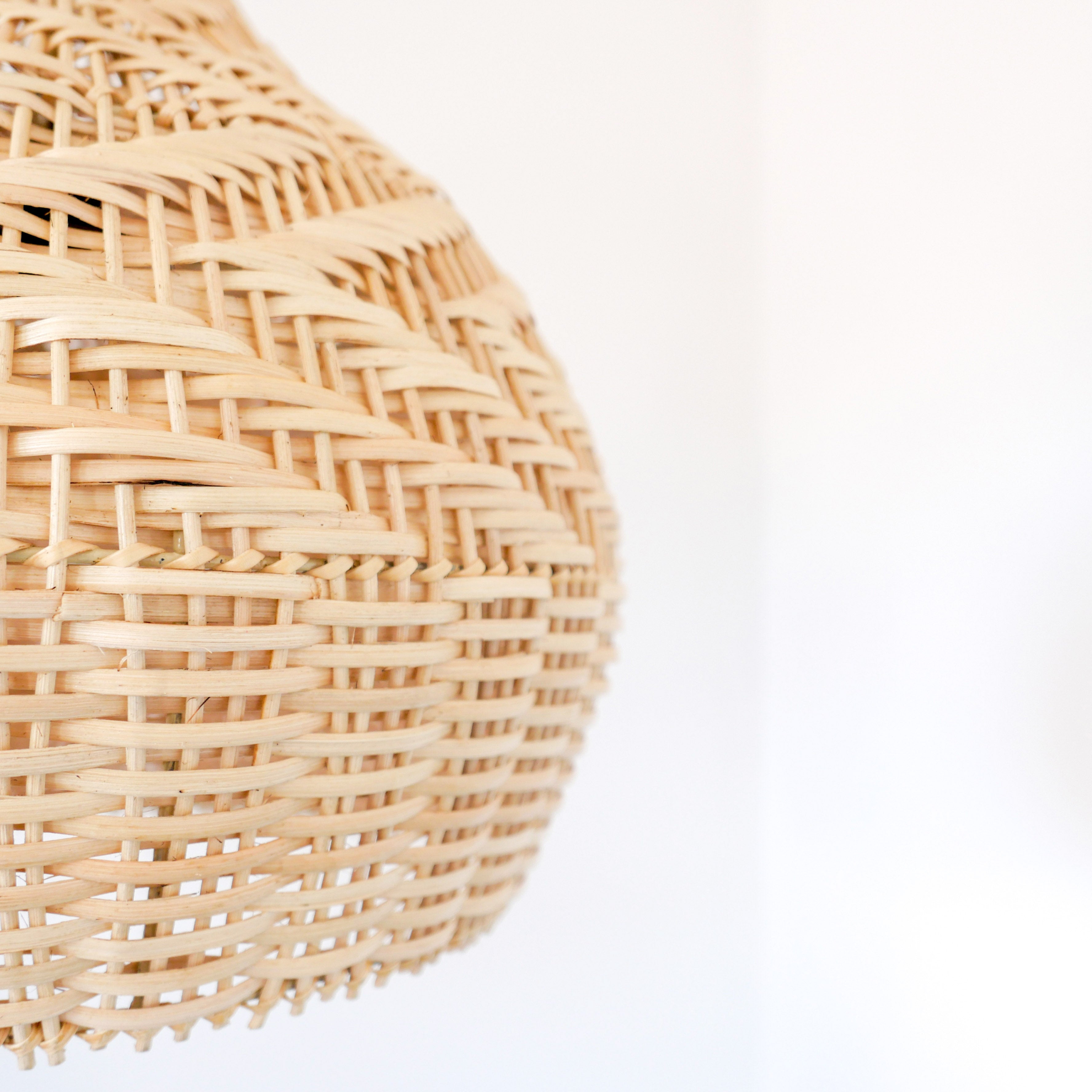 Huala - Woven Fiber Lampshade | Joglo Living