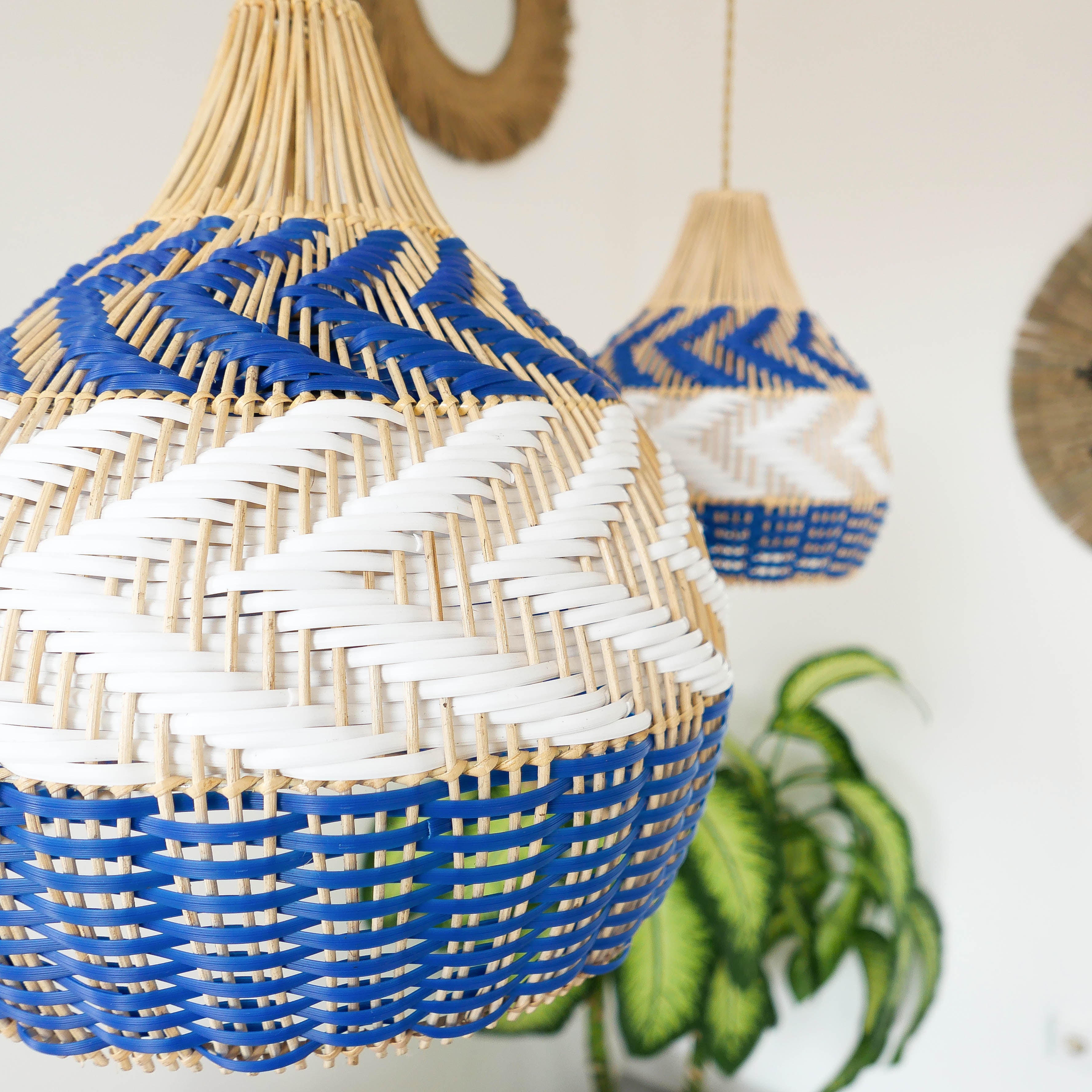 Hulua Lampshade Blue - Lightshade | Joglo Living