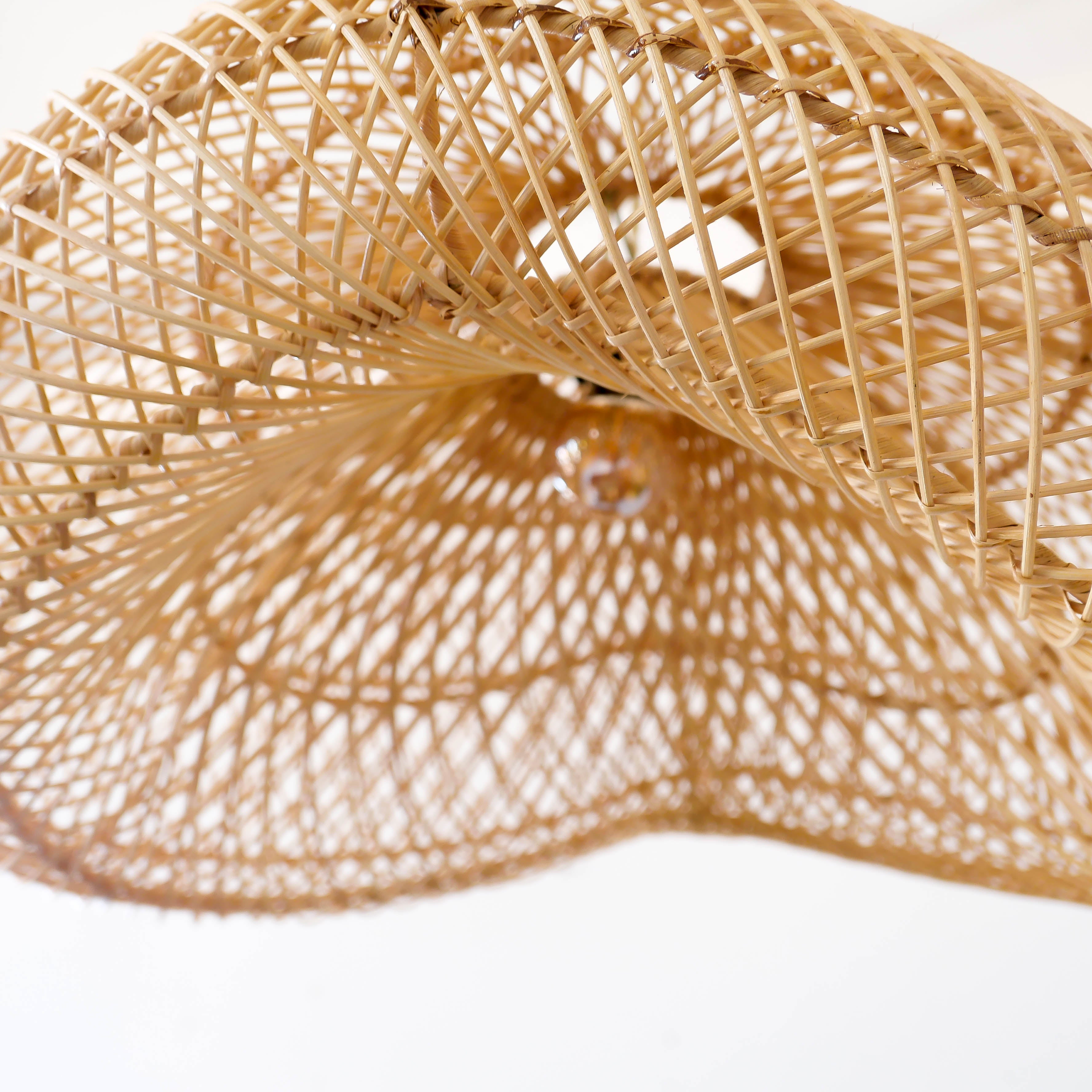 Moa rattan lampshade - Joglo Living