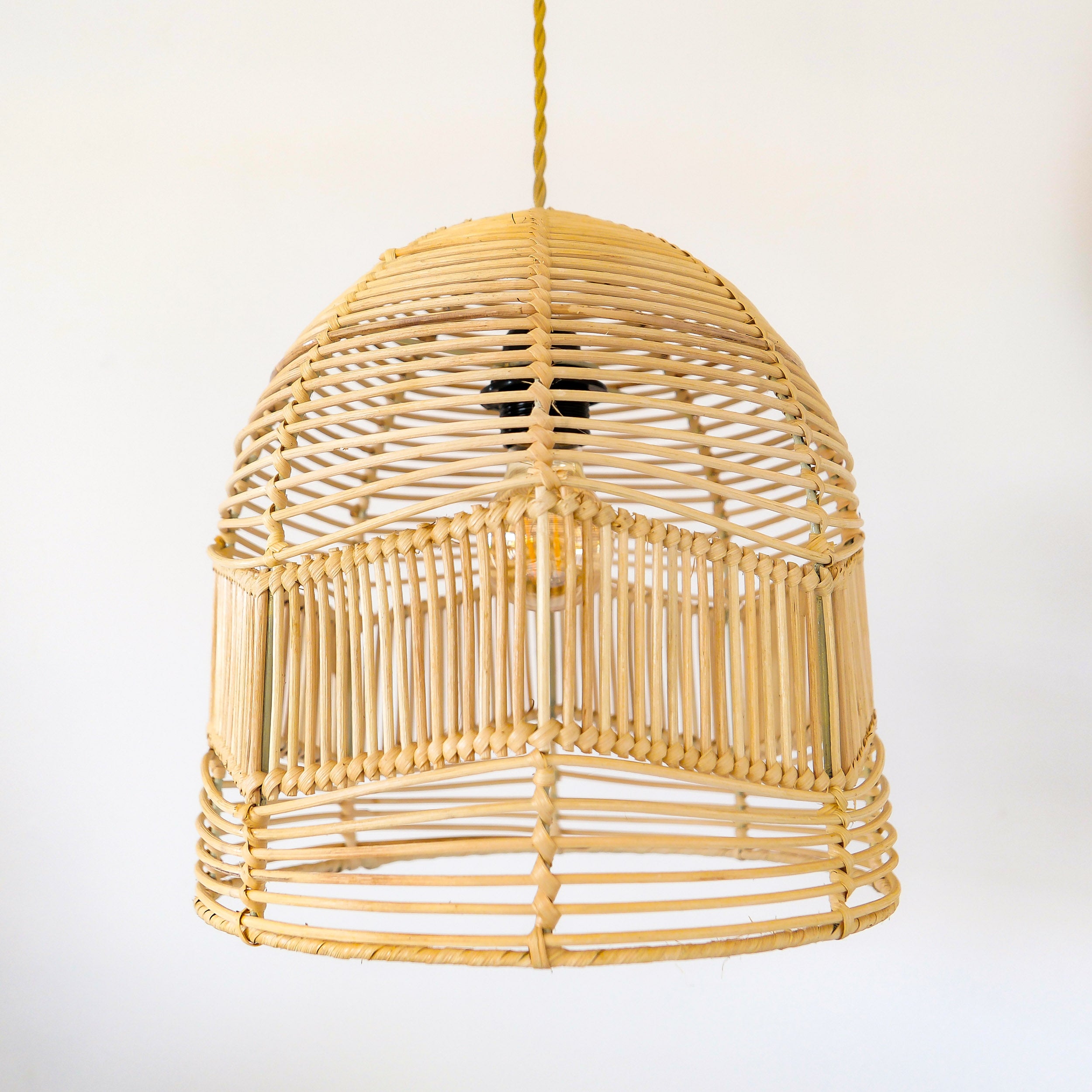 Alor rattan lampshade - Joglo Living