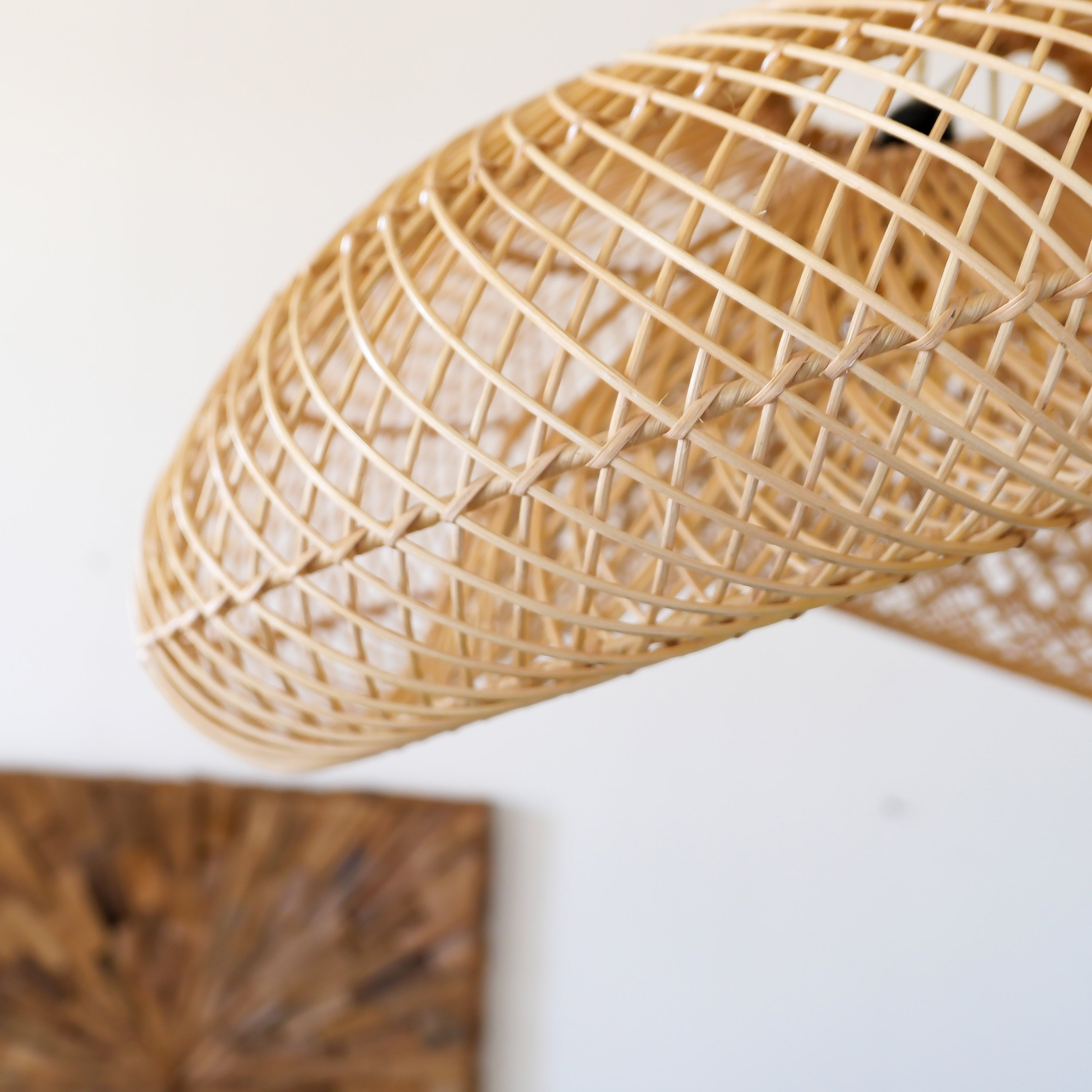 Moa rattan lampshade - Joglo Living