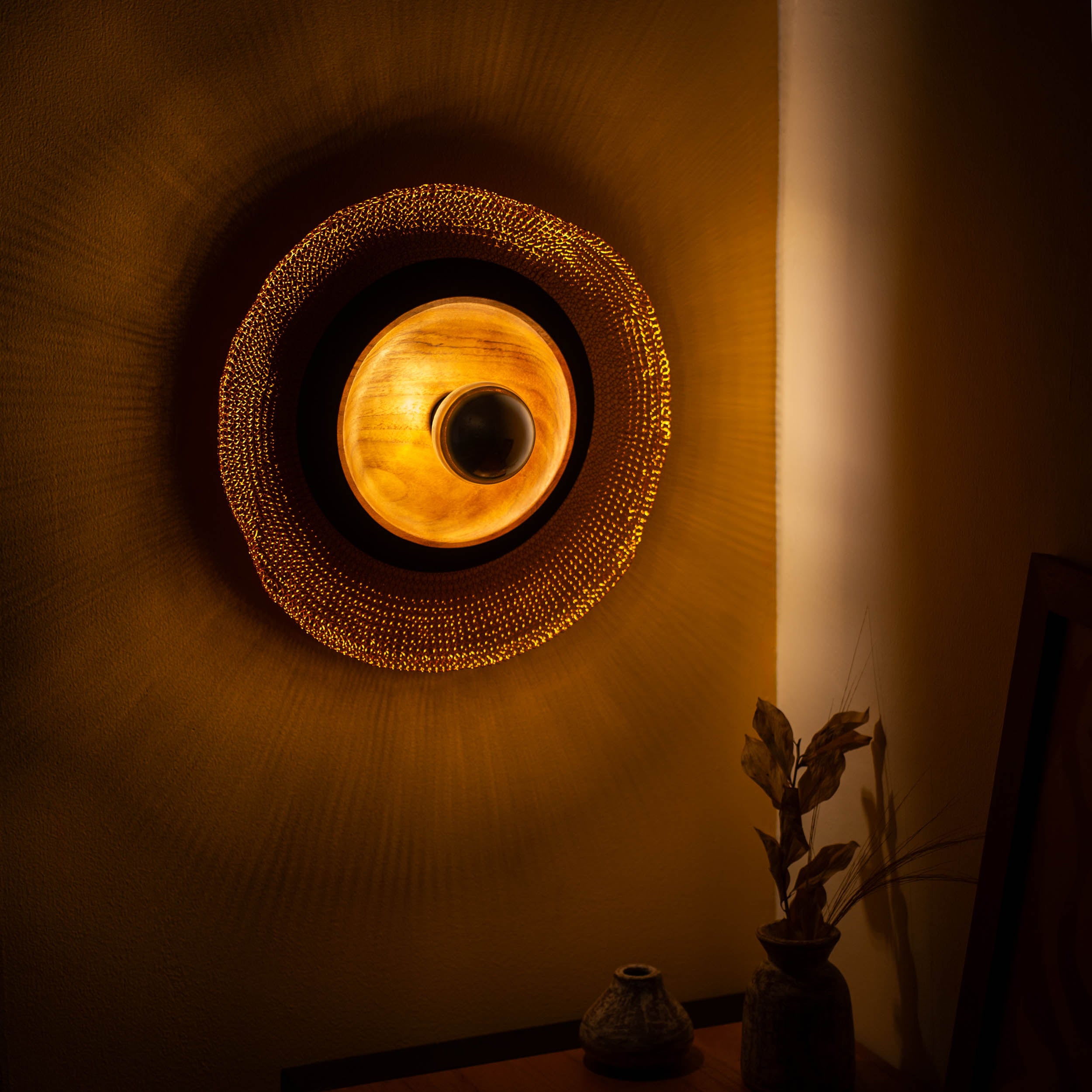 Aluna Sconce Lamp - Copper