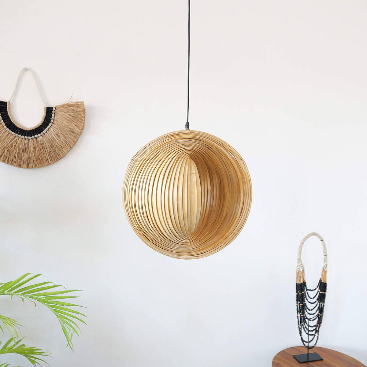 Bamboo pendant lampshade EDA