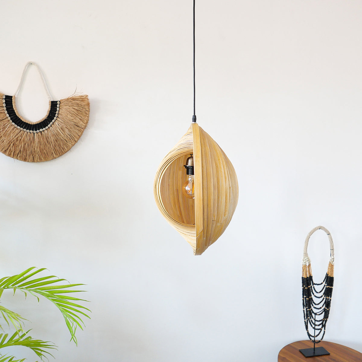 Bamboo pendant lampshade EDA