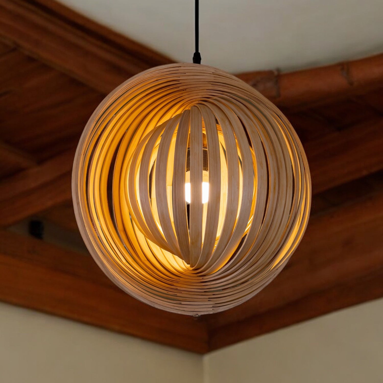 Bamboo pendant lampshade EDA