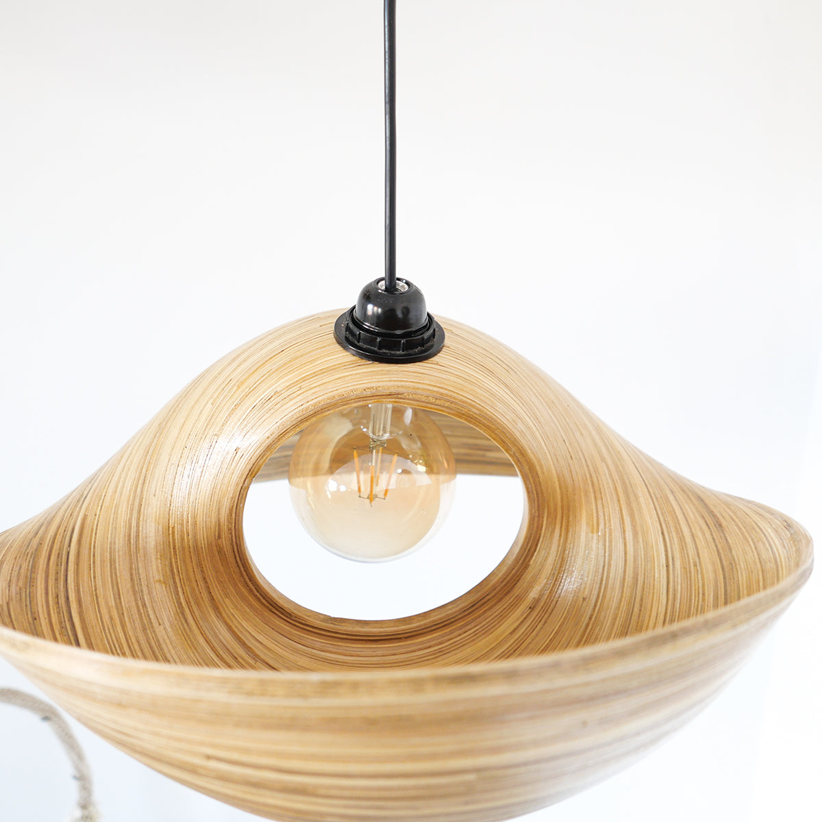 Bamboo pendant lampshade VERA