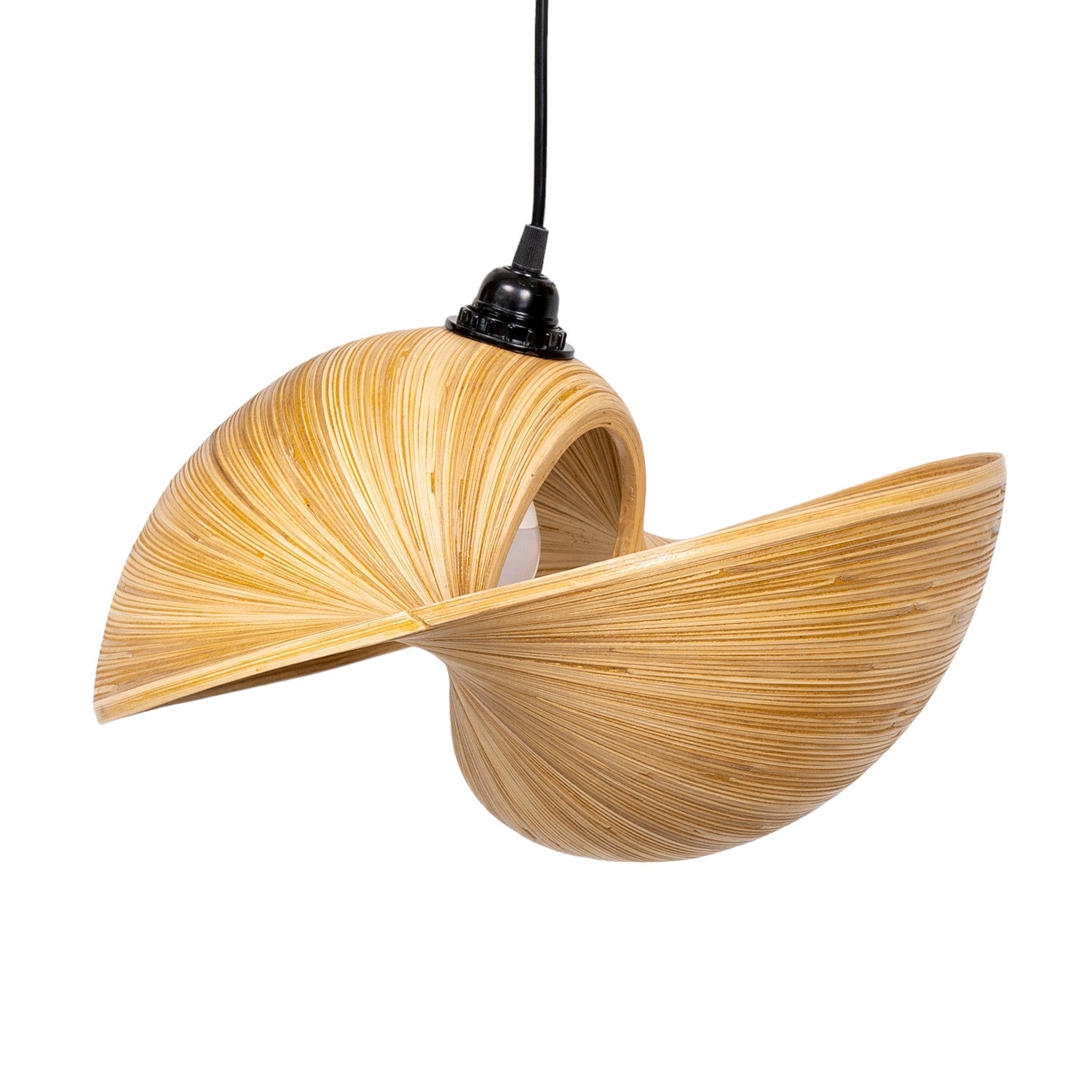 Bamboo pendant lampshade VERA