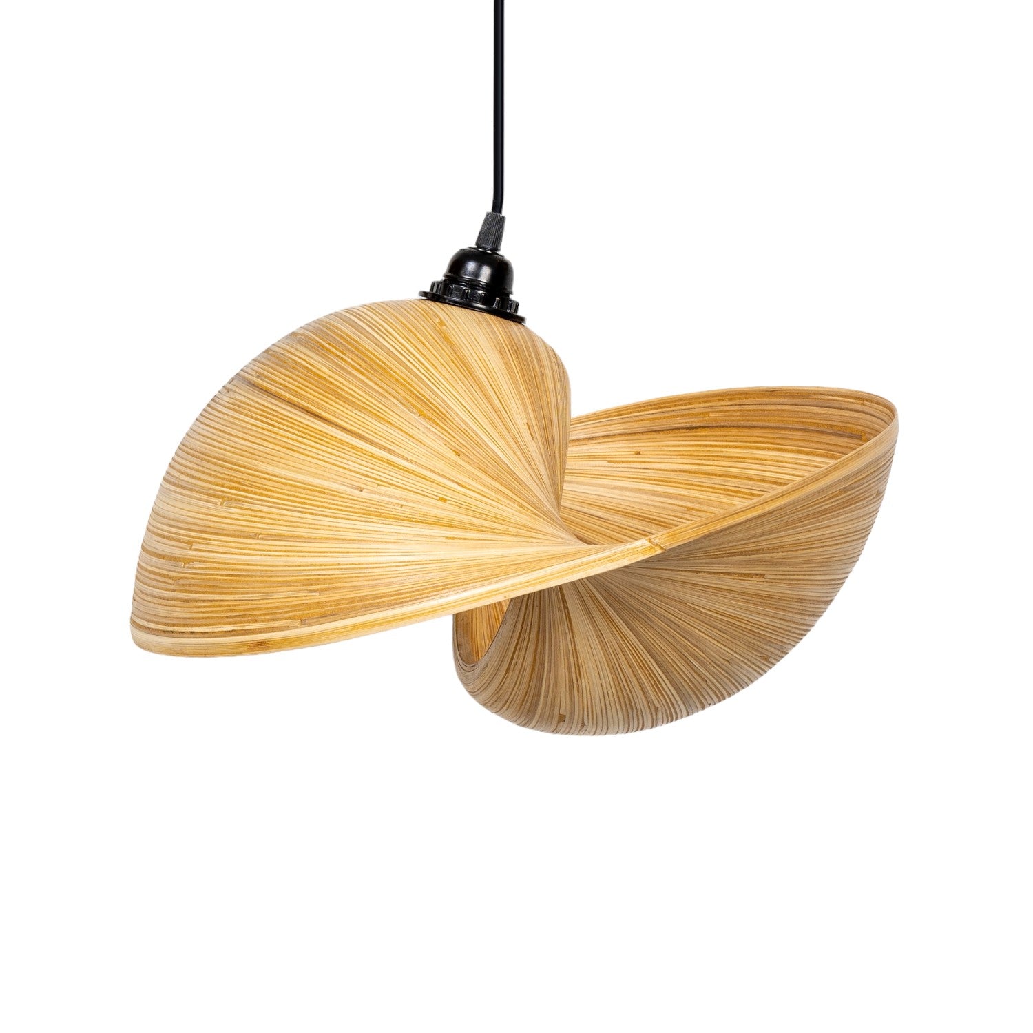 Bamboo pendant lampshade VERA