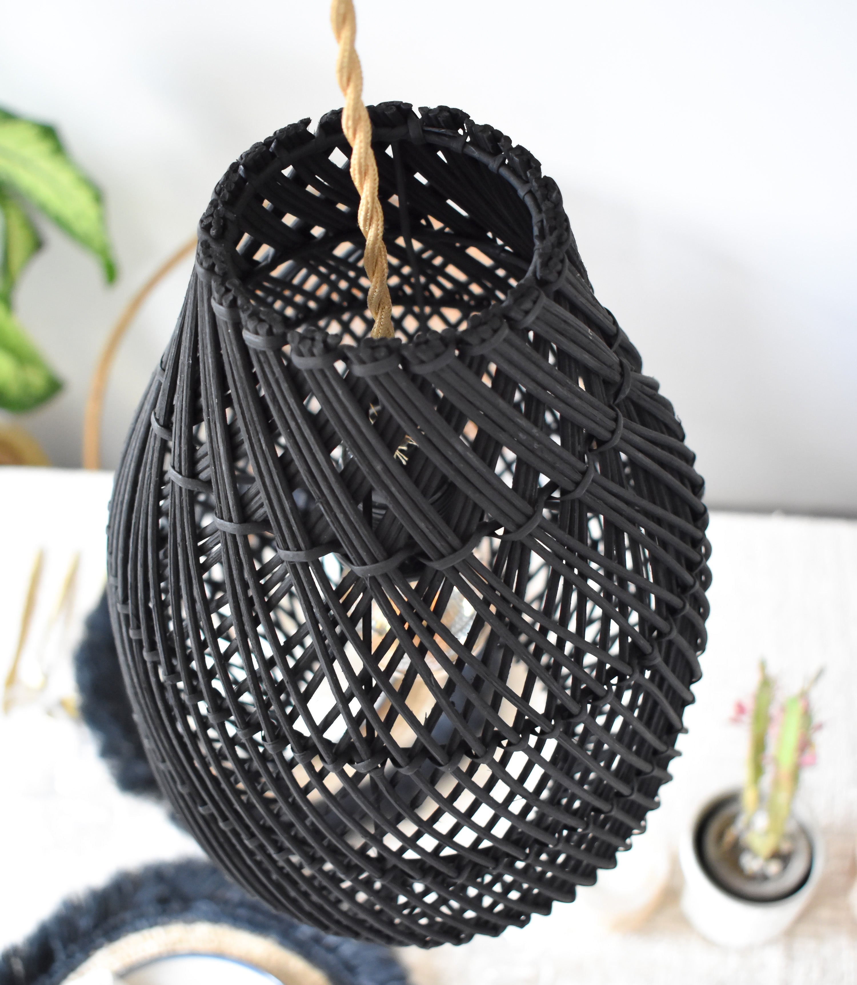 Maluku lampshade black