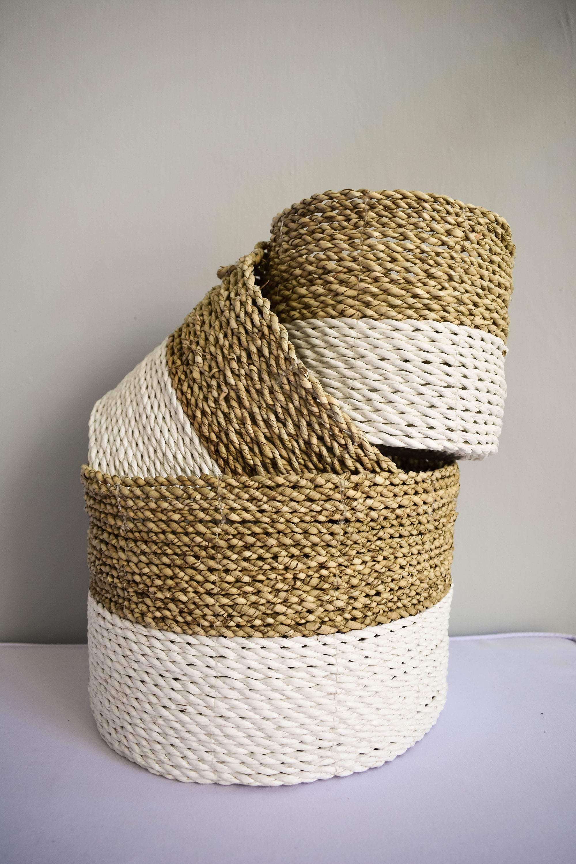 Seagrass basket set - Joglo Living