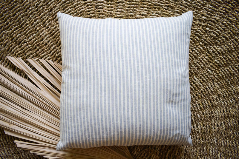 SET OF 2 Hemp cotton pillow cover, organic hemp cushion cover - Joglo Living