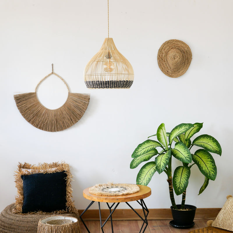 Morotai Lampshade dark brown - Joglo Living