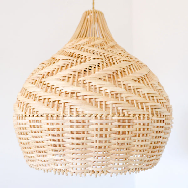 Huala - Woven Fiber Lampshade |  Joglo Living